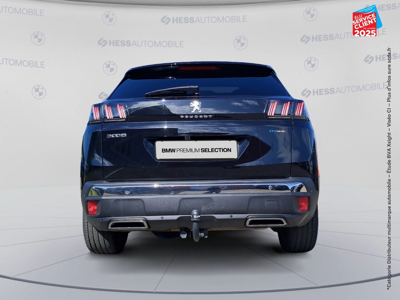 Véhicule d'occasion PEUGEOT 3008 HYBRID 225CH GT PACK E-EAT8 chez BMW Pontarlier
