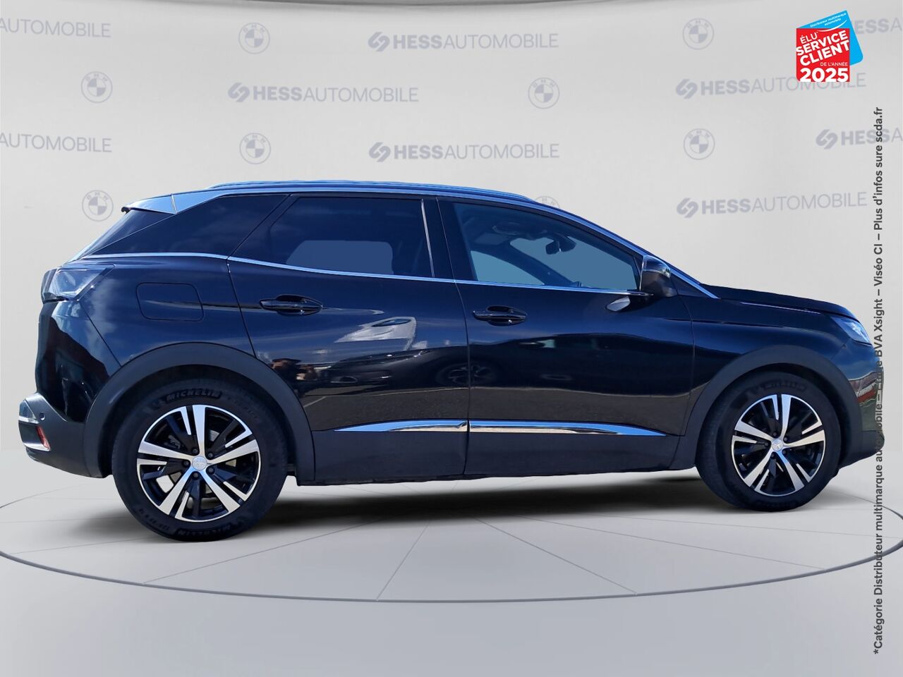 Véhicule d'occasion PEUGEOT 3008 HYBRID 225CH GT PACK E-EAT8 chez BMW Pontarlier