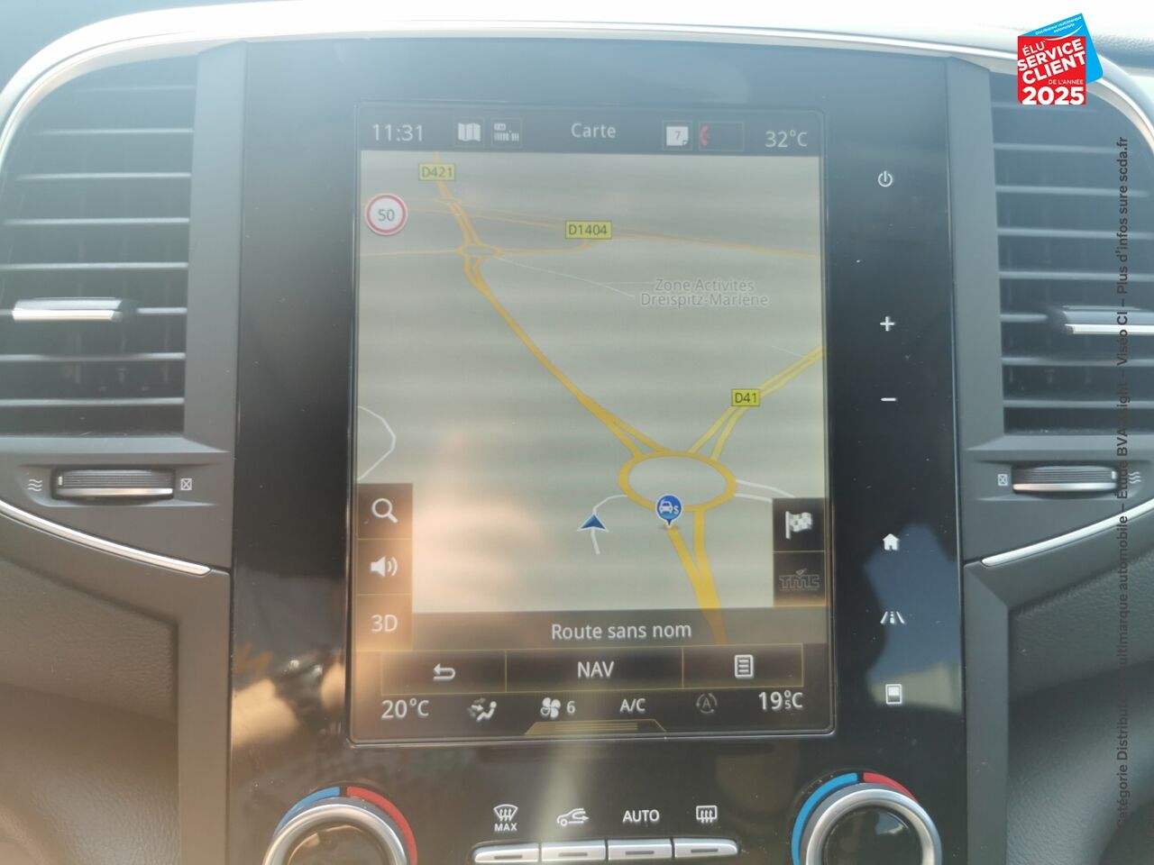 Véhicule d'occasion RENAULT TALISMAN ESTATE 1.6 DCI 160CH ENERGY INTENS EDC GPS HUD chez Renault Sélestat