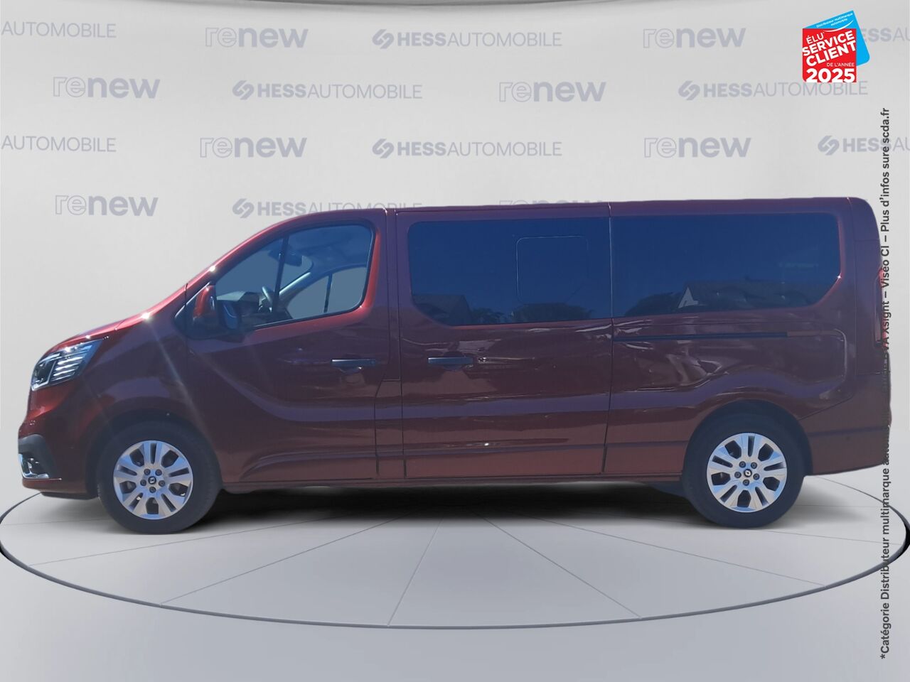 Véhicule d'occasion RENAULT TRAFIC COMBI L2 2.0 BLUE DCI 150CH SS INTENS EDC 8 PLACES E6E chez Toyota Thionville