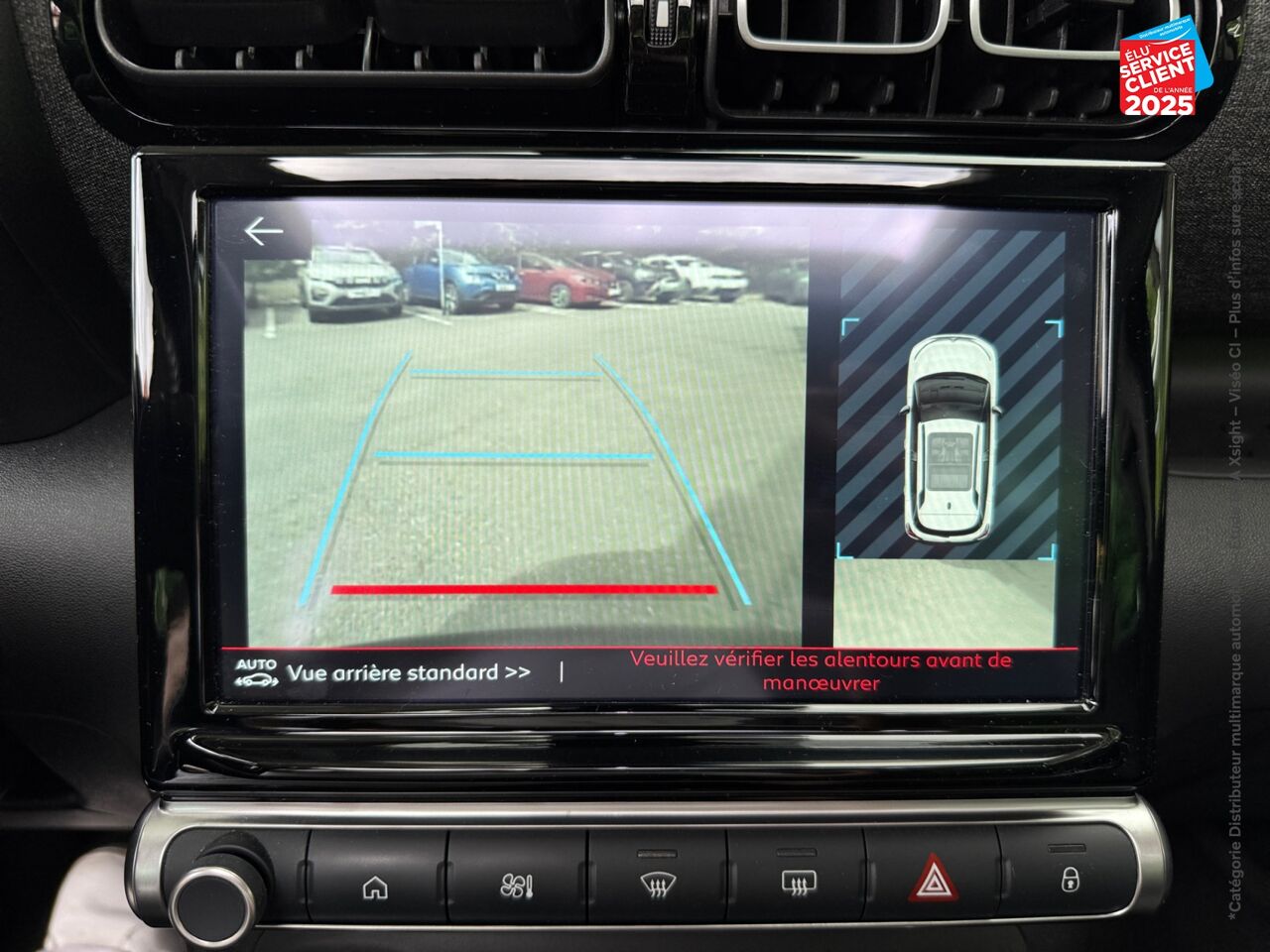 Véhicule d'occasion CITROEN C3 AIRCROSS 1.2 PURETECH 130CH S/S MAX AUTOMATIQUE TOUVRANT GPS CAMERA CARPLAY HUD chez Renault Colmar