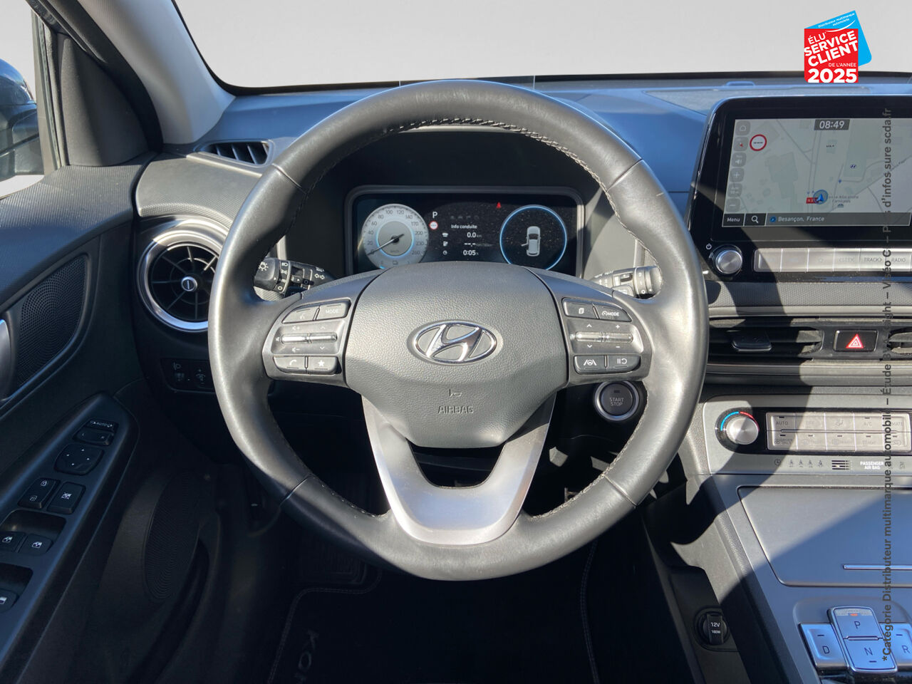 Véhicule d'occasion HYUNDAI KONA ELECTRIC 64KWH - 204CH CREATIVE chez Renault Saint-Louis