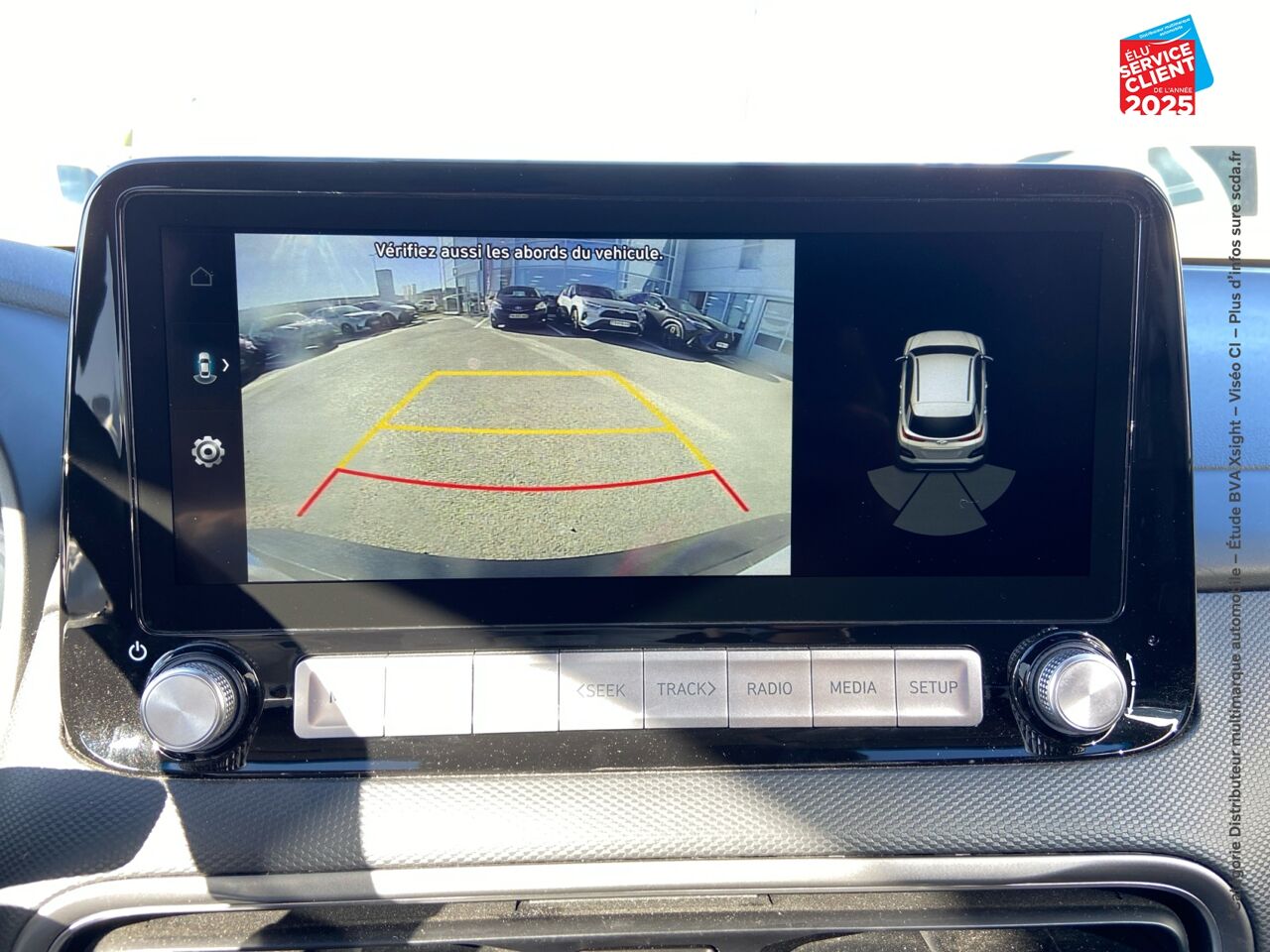Véhicule d'occasion HYUNDAI KONA ELECTRIC 64KWH - 204CH CREATIVE chez Renault Saint-Louis