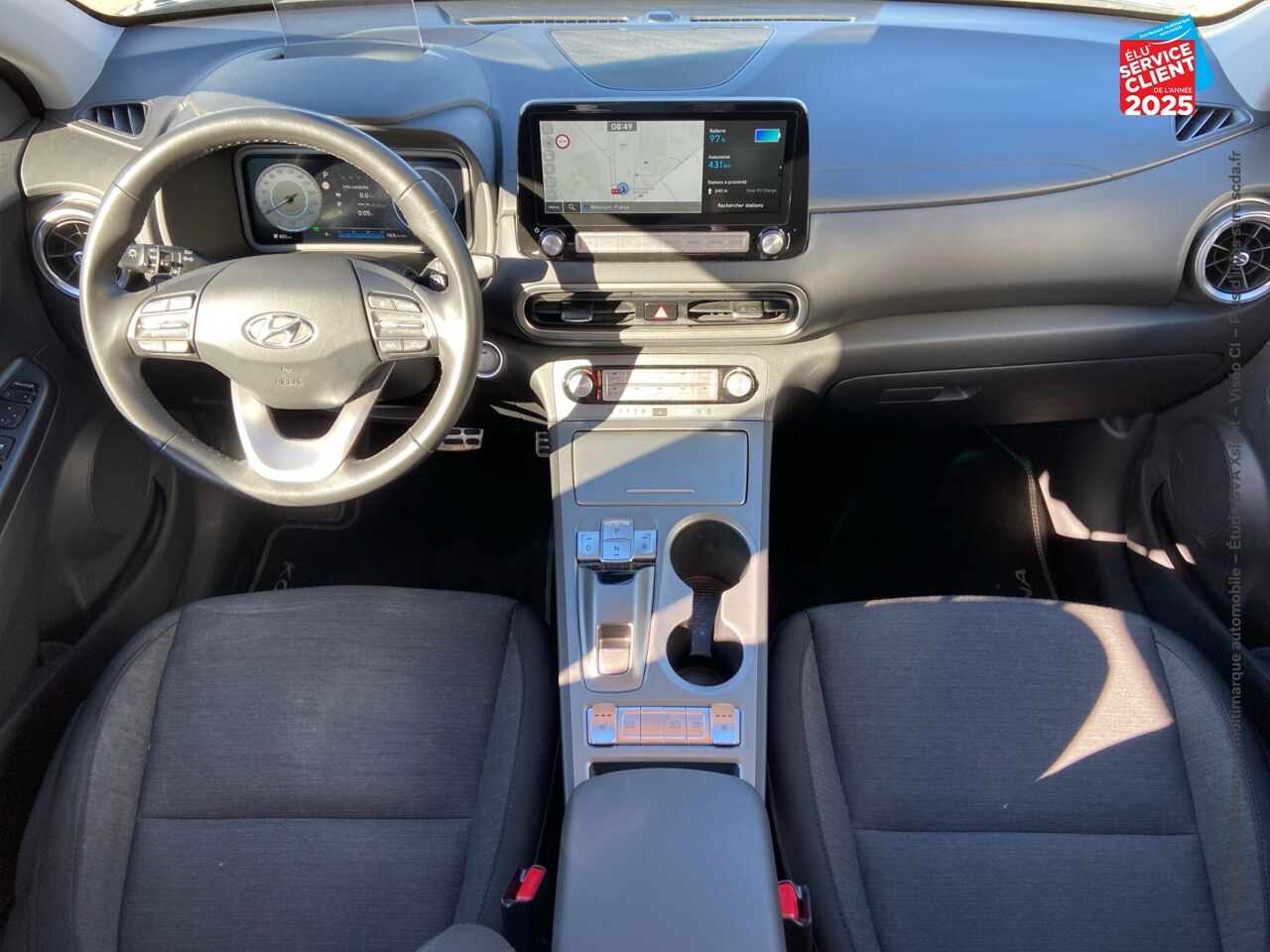 Véhicule d'occasion HYUNDAI KONA ELECTRIC 64KWH - 204CH CREATIVE chez Renault Saint-Louis