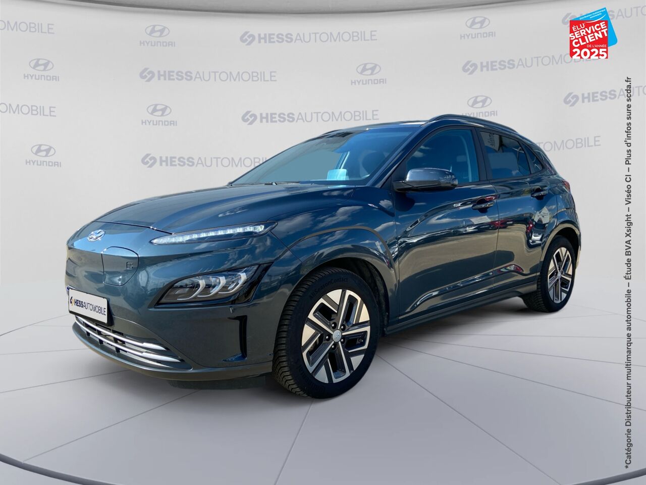 Véhicule d'occasion HYUNDAI KONA ELECTRIC 64KWH - 204CH CREATIVE chez Renault Saint-Louis