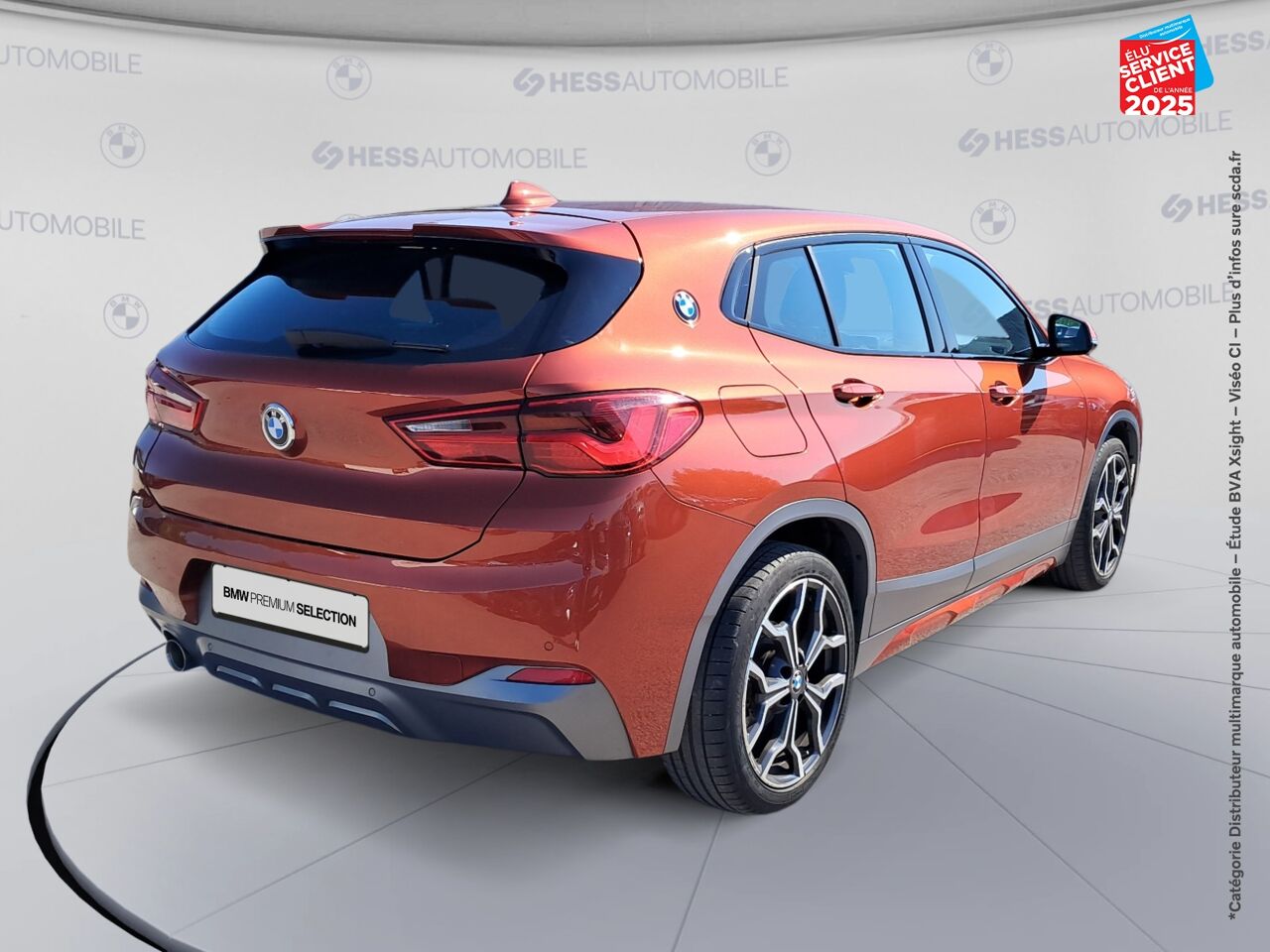 Véhicule d'occasion BMW X2 SDRIVE18IA 140CH M SPORT X DKG7 EURO6D-T 129G chez BMW Belfort