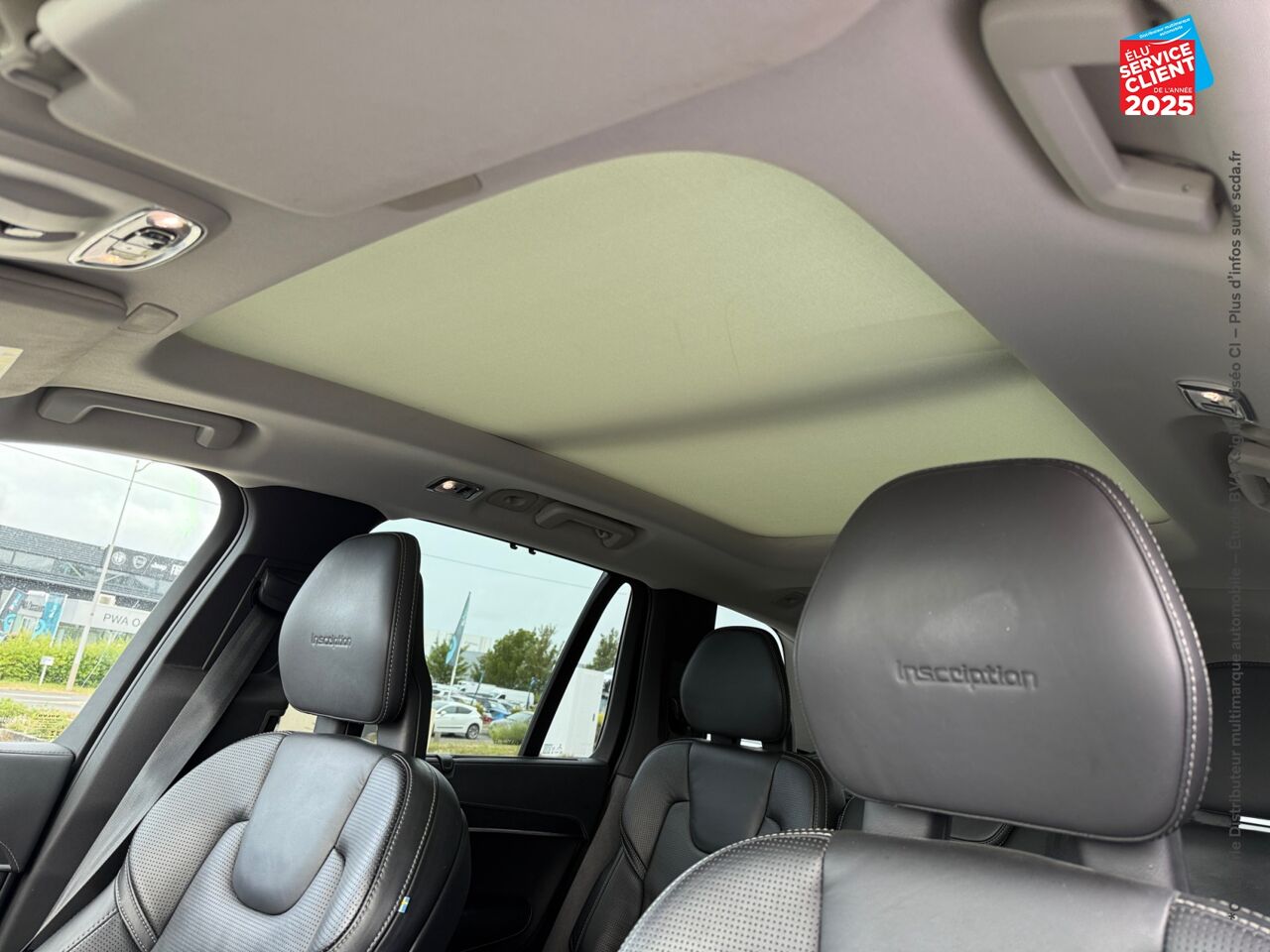 Véhicule d'occasion VOLVO XC90 T8 TWIN ENGINE 303 + 87CH INSCRIPTION LUXE GEARTRONIC 7 PLACES 48G TOUVRANT SIEGES CHAUF/VENTIL chez Renault Sélestat