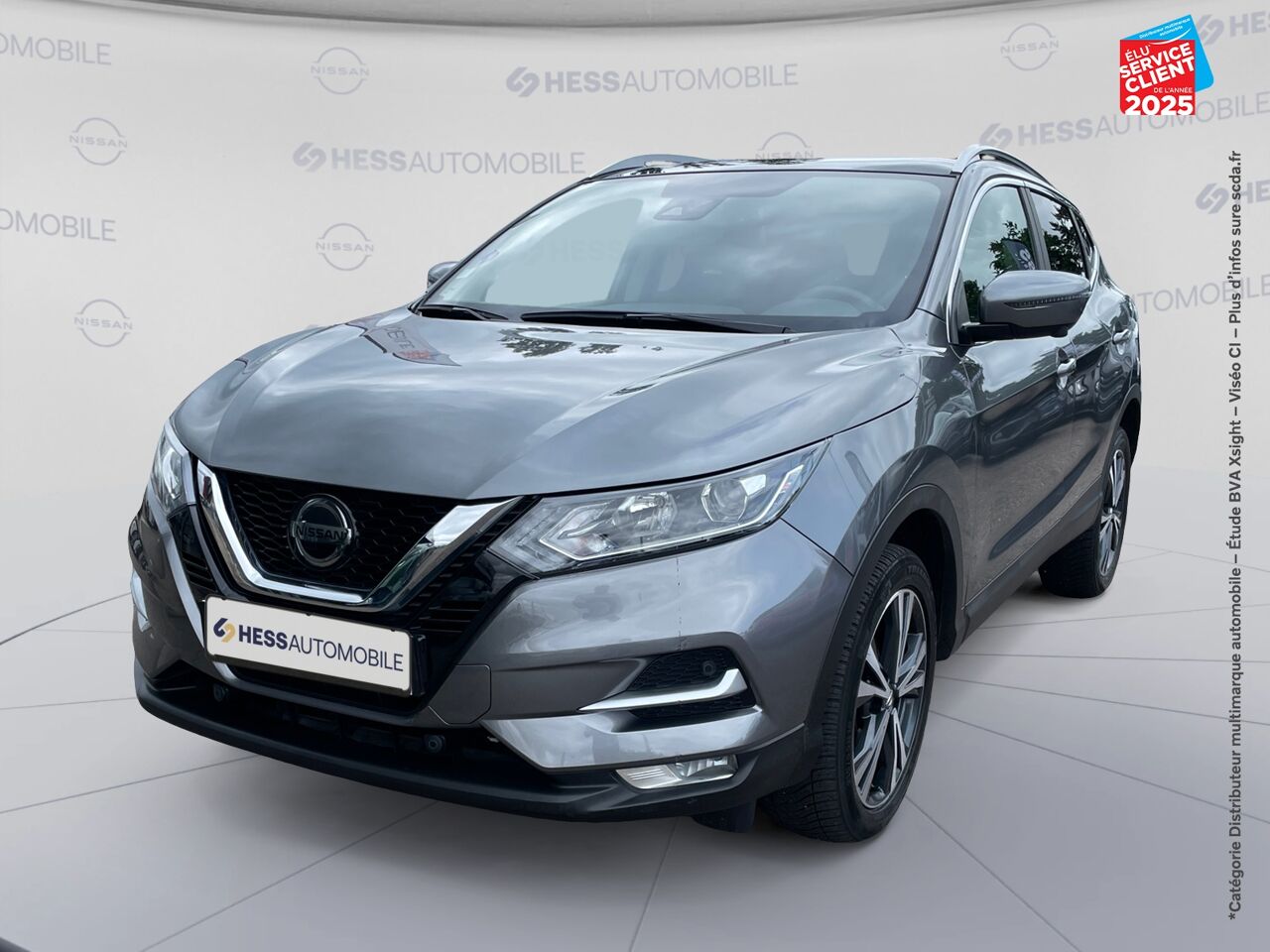Véhicule d'occasion NISSAN QASHQAI 1.3 DIG-T 140CH N-CONNECTA 2019 EURO6-EVAP chez Toyota Bar le Duc