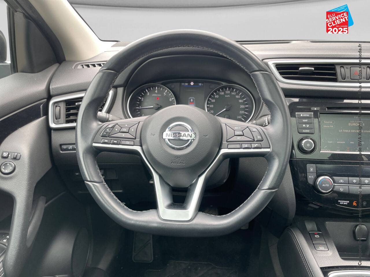 Véhicule d'occasion NISSAN QASHQAI 1.3 DIG-T 140CH N-CONNECTA 2019 EURO6-EVAP chez Toyota Bar le Duc