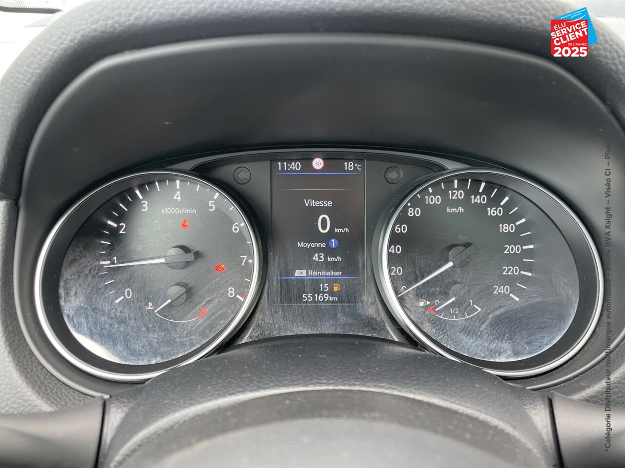Véhicule d'occasion NISSAN QASHQAI 1.3 DIG-T 140CH N-CONNECTA 2019 EURO6-EVAP chez Toyota Bar le Duc