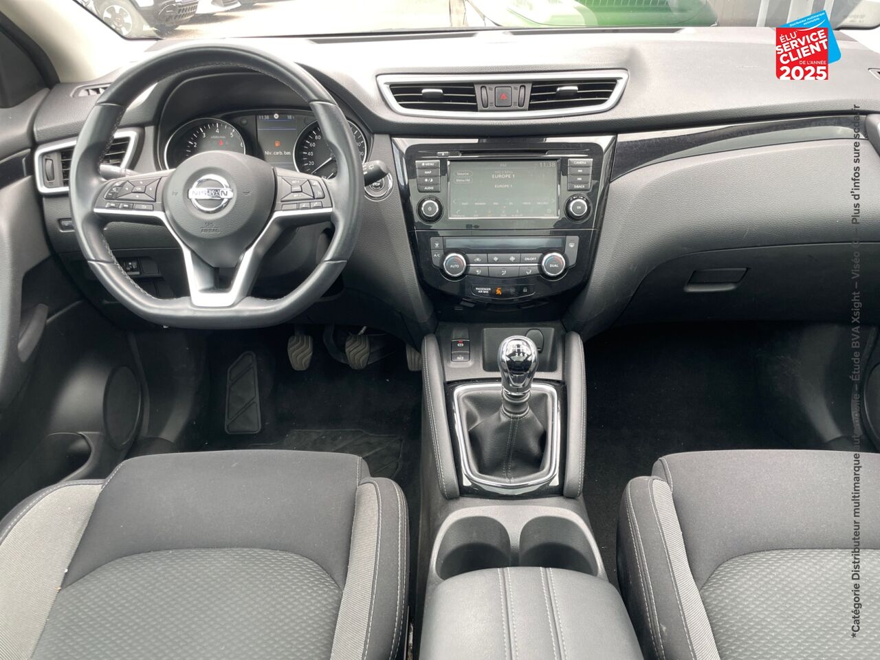 Véhicule d'occasion NISSAN QASHQAI 1.3 DIG-T 140CH N-CONNECTA 2019 EURO6-EVAP chez Toyota Bar le Duc