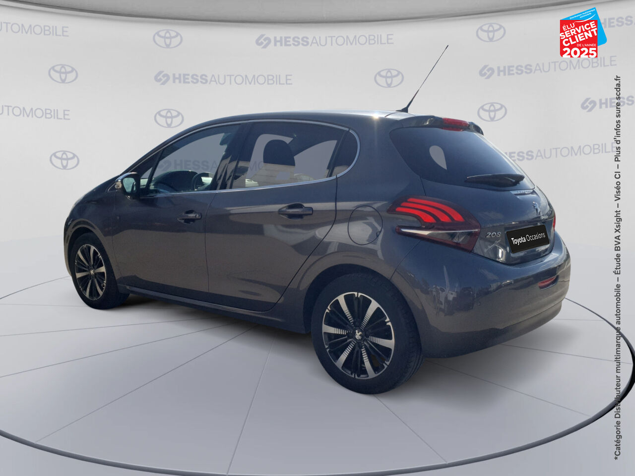 Véhicule d'occasion PEUGEOT 208 1.2 PURETECH 82CH E6.2 EVAP TECH EDITION 5P CAMERA GPS chez Toyota Thionville