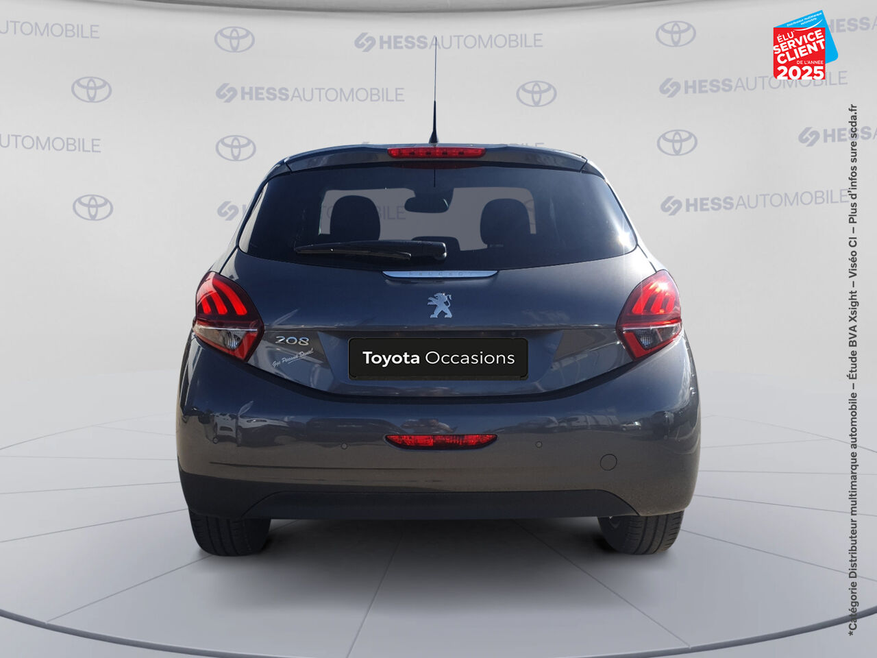 Véhicule d'occasion PEUGEOT 208 1.2 PURETECH 82CH E6.2 EVAP TECH EDITION 5P CAMERA GPS chez Toyota Thionville