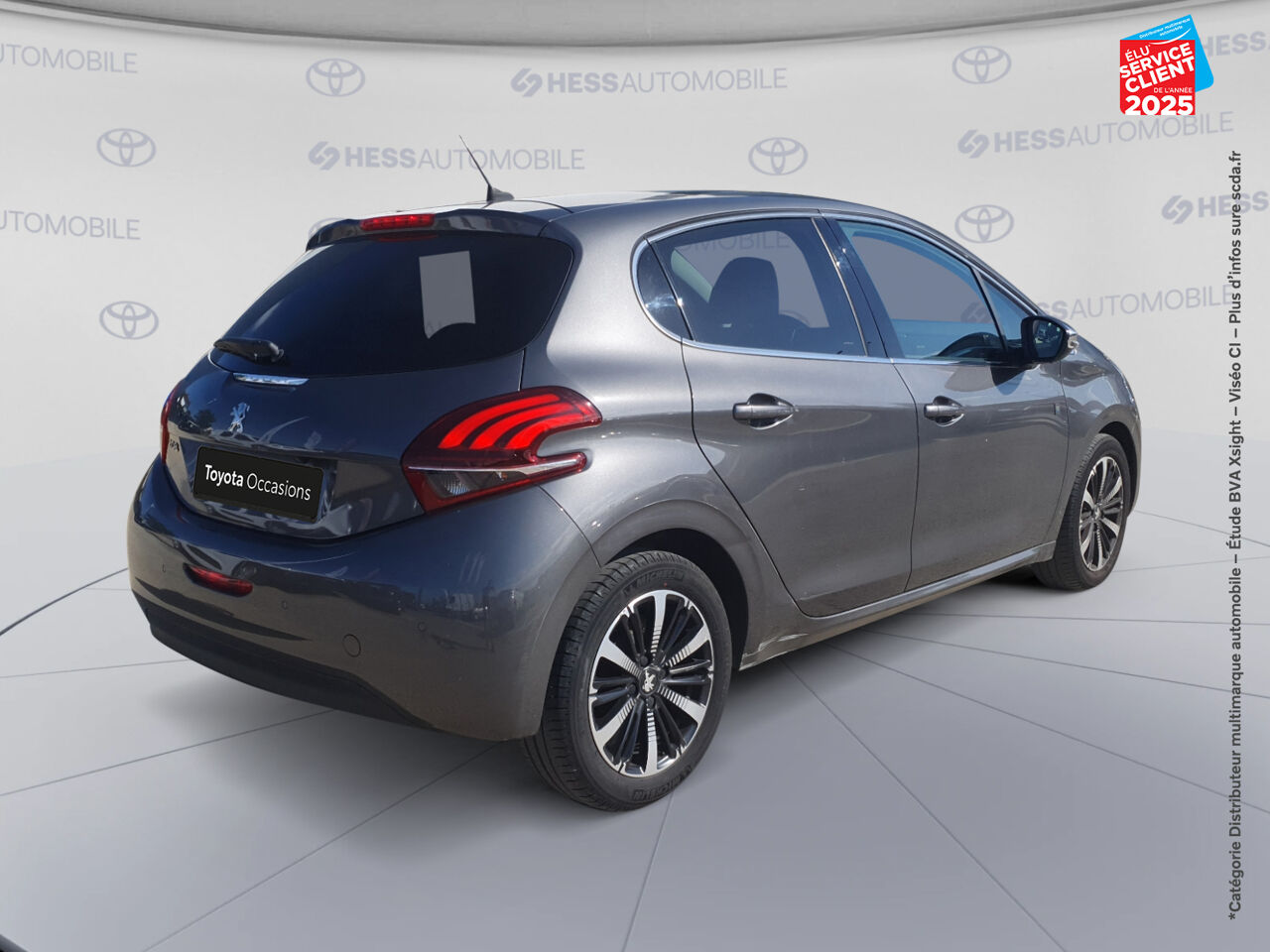 Véhicule d'occasion PEUGEOT 208 1.2 PURETECH 82CH E6.2 EVAP TECH EDITION 5P CAMERA GPS chez Toyota Thionville