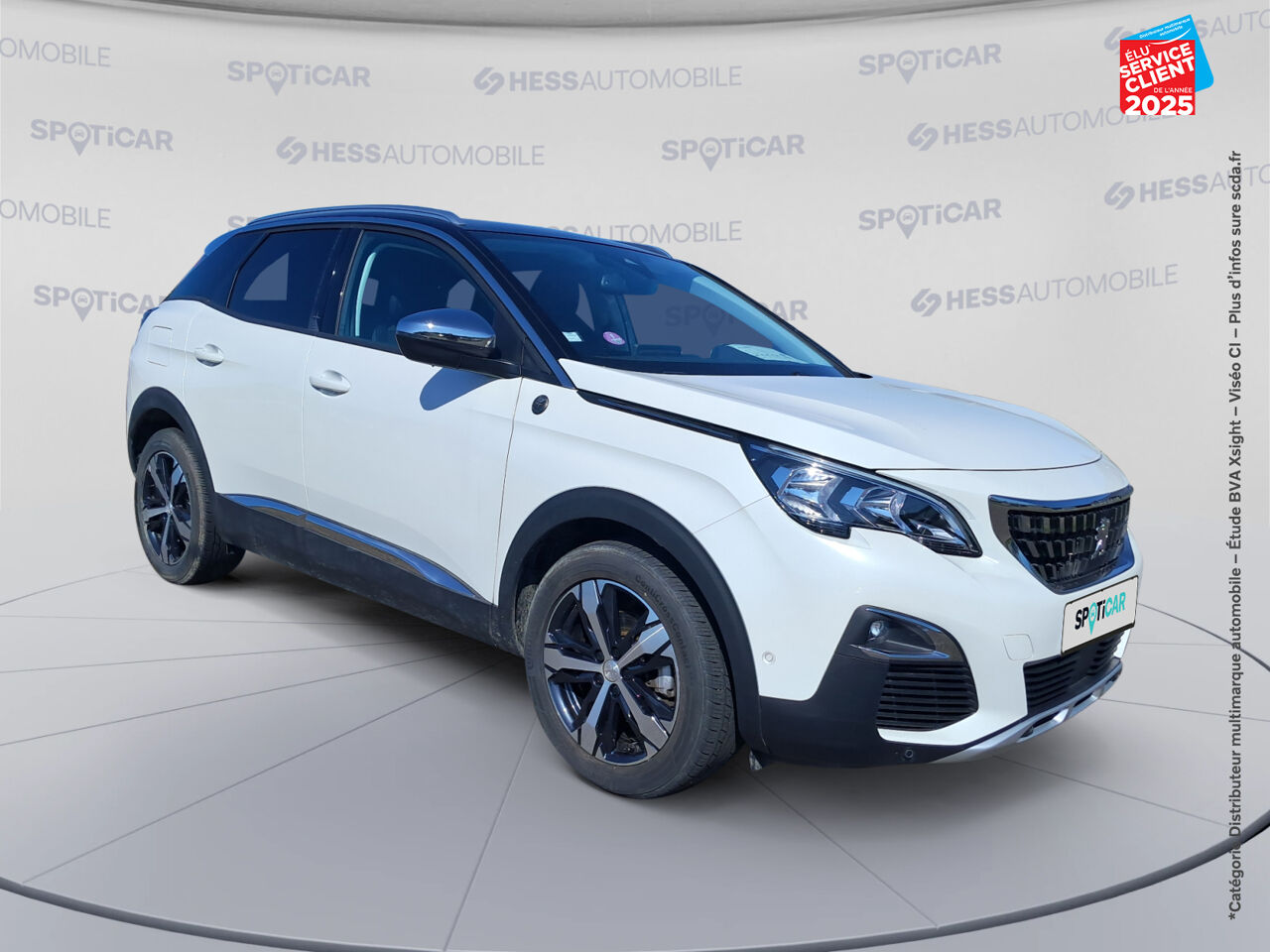 Véhicule d'occasion PEUGEOT 3008 1.2 PURETECH 130CH E6.C CROSSWAY SS EAT8 chez Toyota Verdun