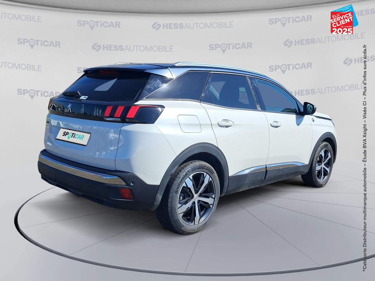 Véhicule d'occasion PEUGEOT 3008 1.2 PURETECH 130CH E6.C CROSSWAY SS EAT8 chez Toyota Verdun