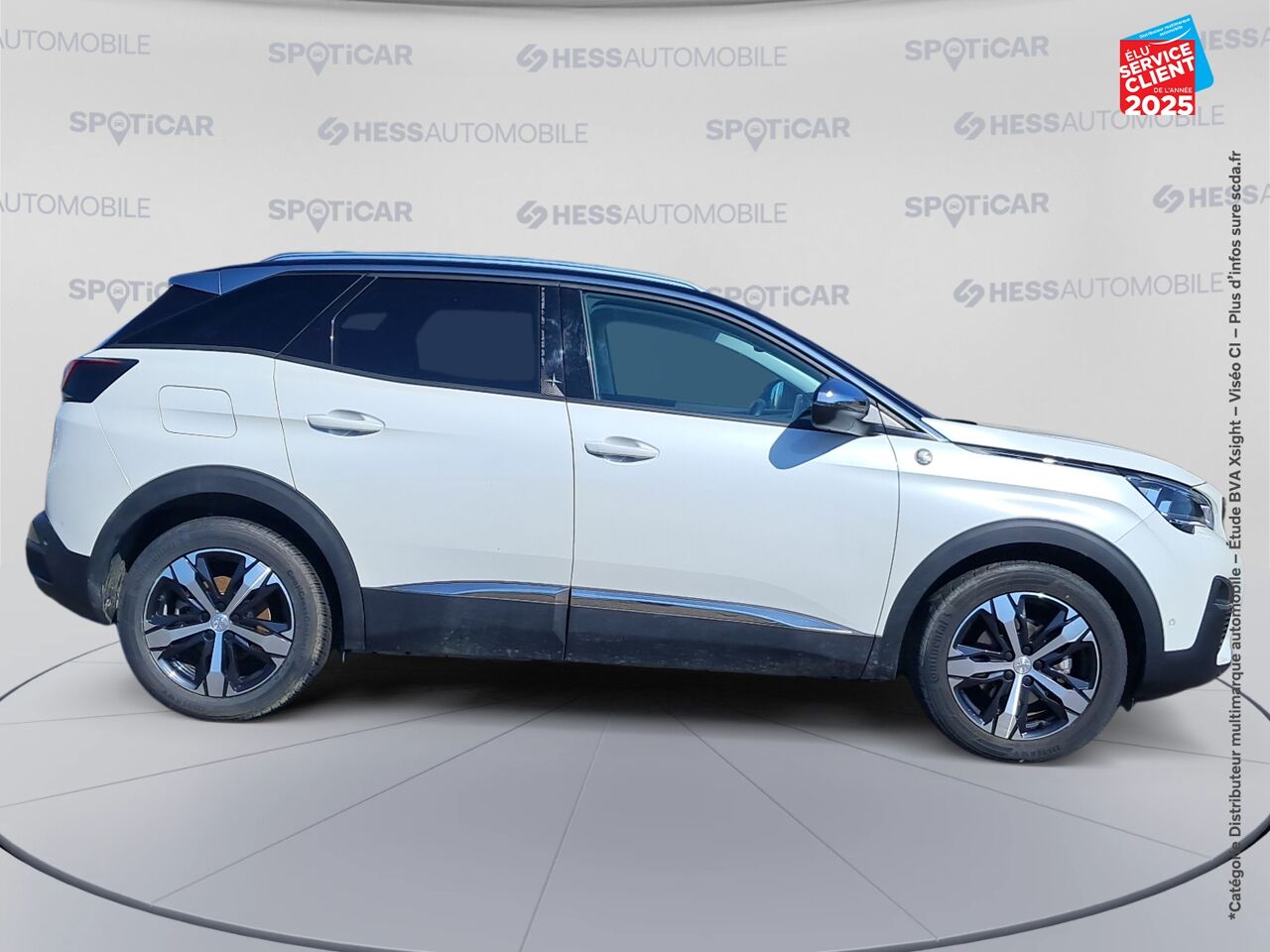 Véhicule d'occasion PEUGEOT 3008 1.2 PURETECH 130CH E6.C CROSSWAY SS EAT8 chez Toyota Verdun