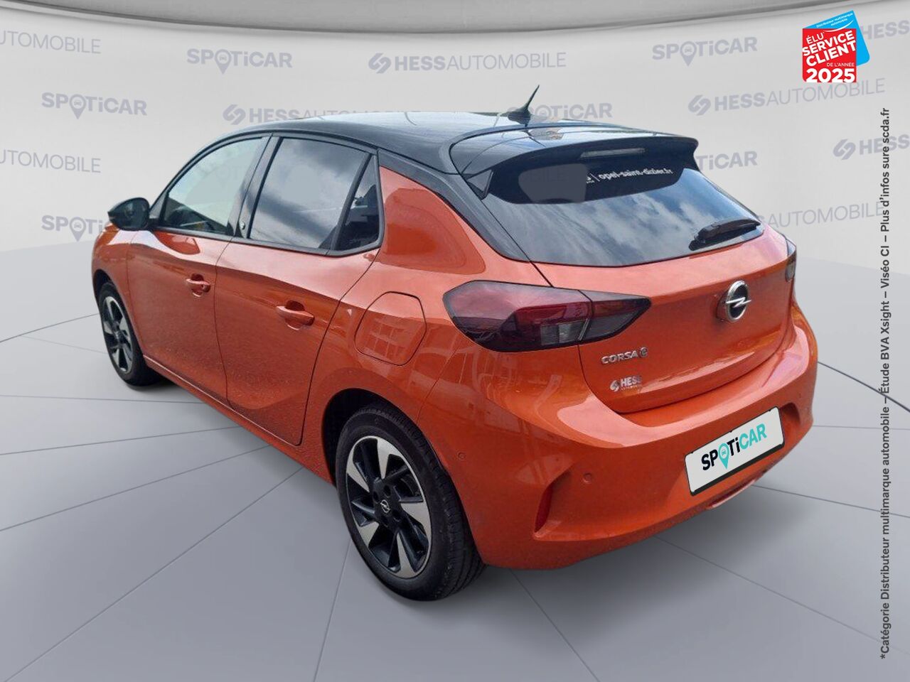 Véhicule d'occasion OPEL CORSA ELECTRIC 136CH ELEGANCE BUSINESS chez Opel Saint-Dizier
