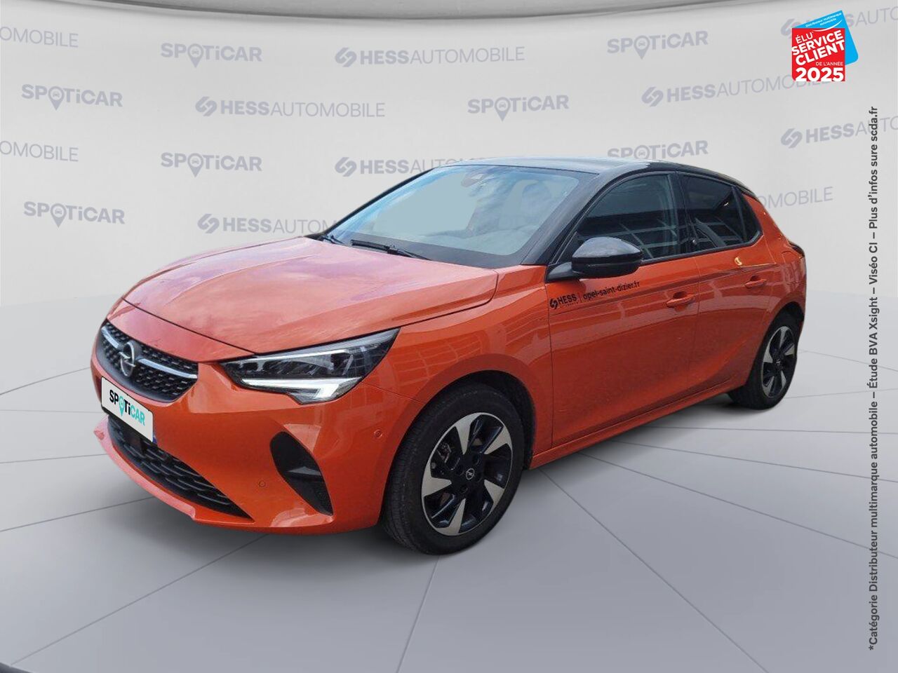 Véhicule d'occasion OPEL CORSA ELECTRIC 136CH ELEGANCE BUSINESS chez Opel Saint-Dizier