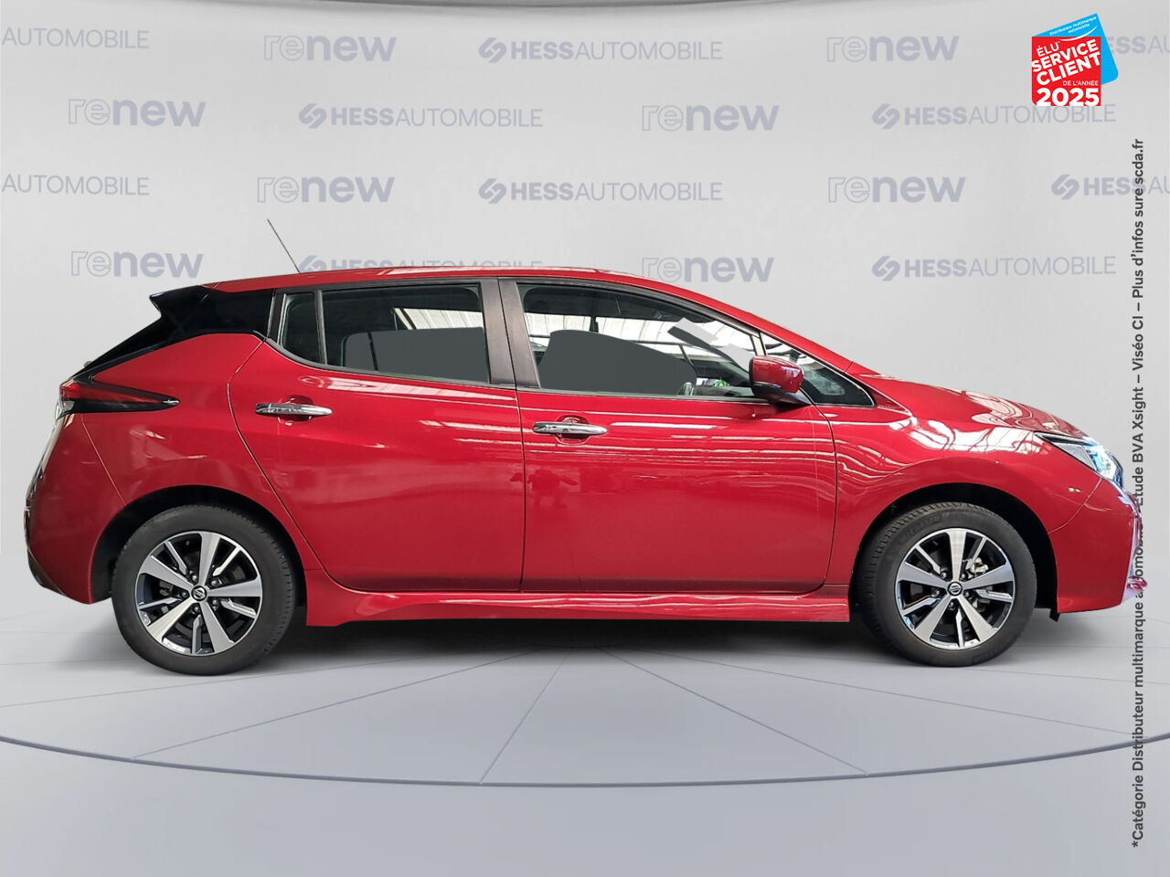 Véhicule d'occasion NISSAN LEAF 150CH 40KWH ACENTA 21.5 CAMERA chez Nissan Belfort