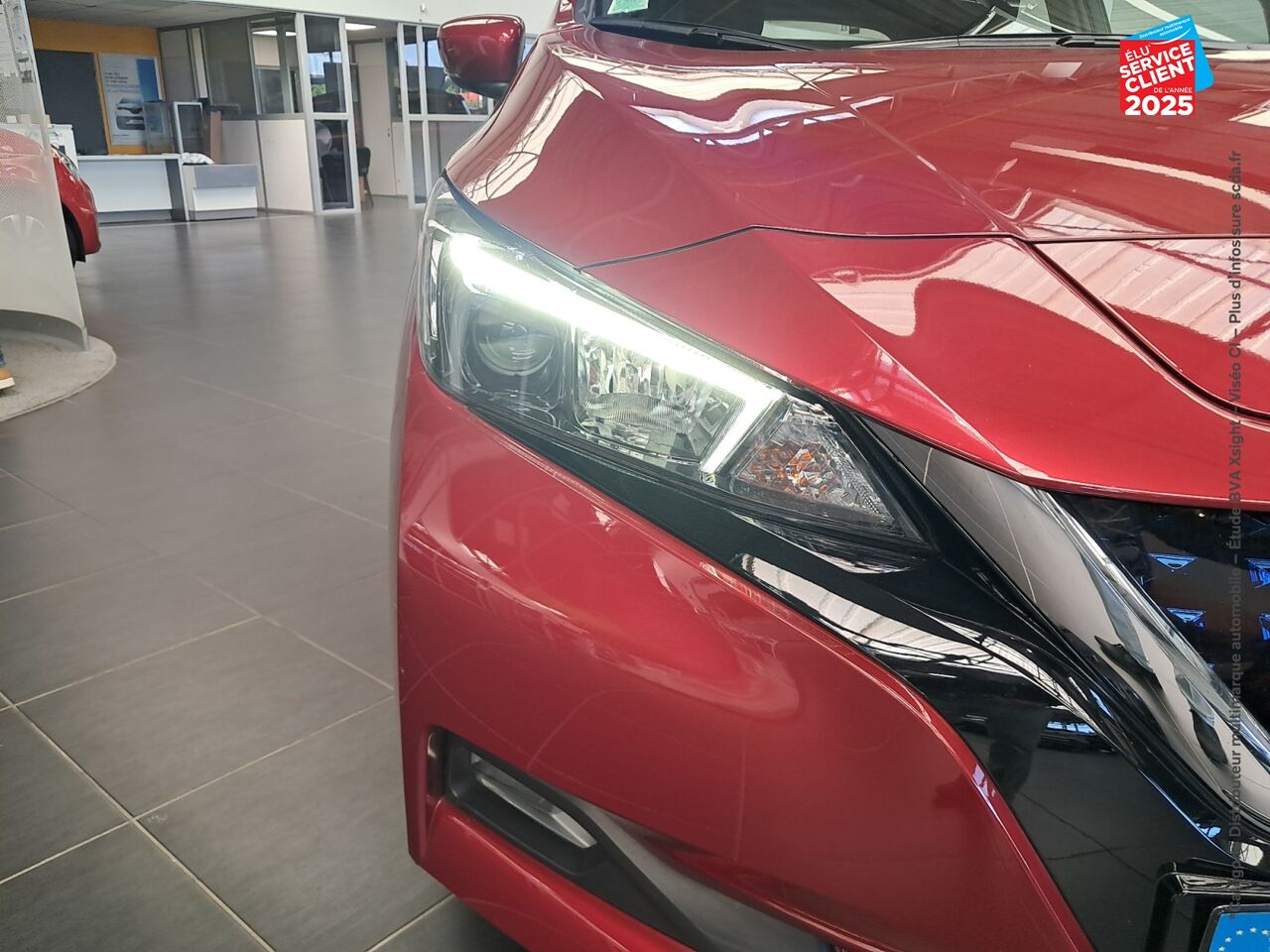 Véhicule d'occasion NISSAN LEAF 150CH 40KWH ACENTA 21.5 CAMERA chez Nissan Belfort