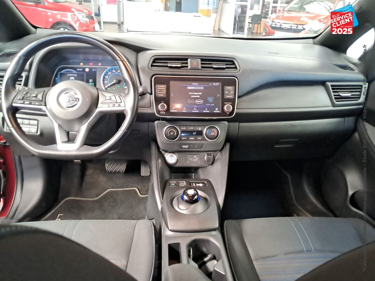 Véhicule d'occasion NISSAN LEAF 150CH 40KWH ACENTA 21.5 CAMERA chez Nissan Belfort