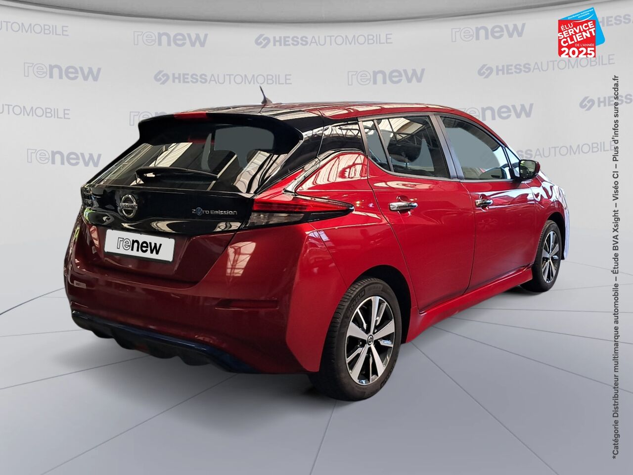 Véhicule d'occasion NISSAN LEAF 150CH 40KWH ACENTA 21.5 CAMERA chez Nissan Belfort