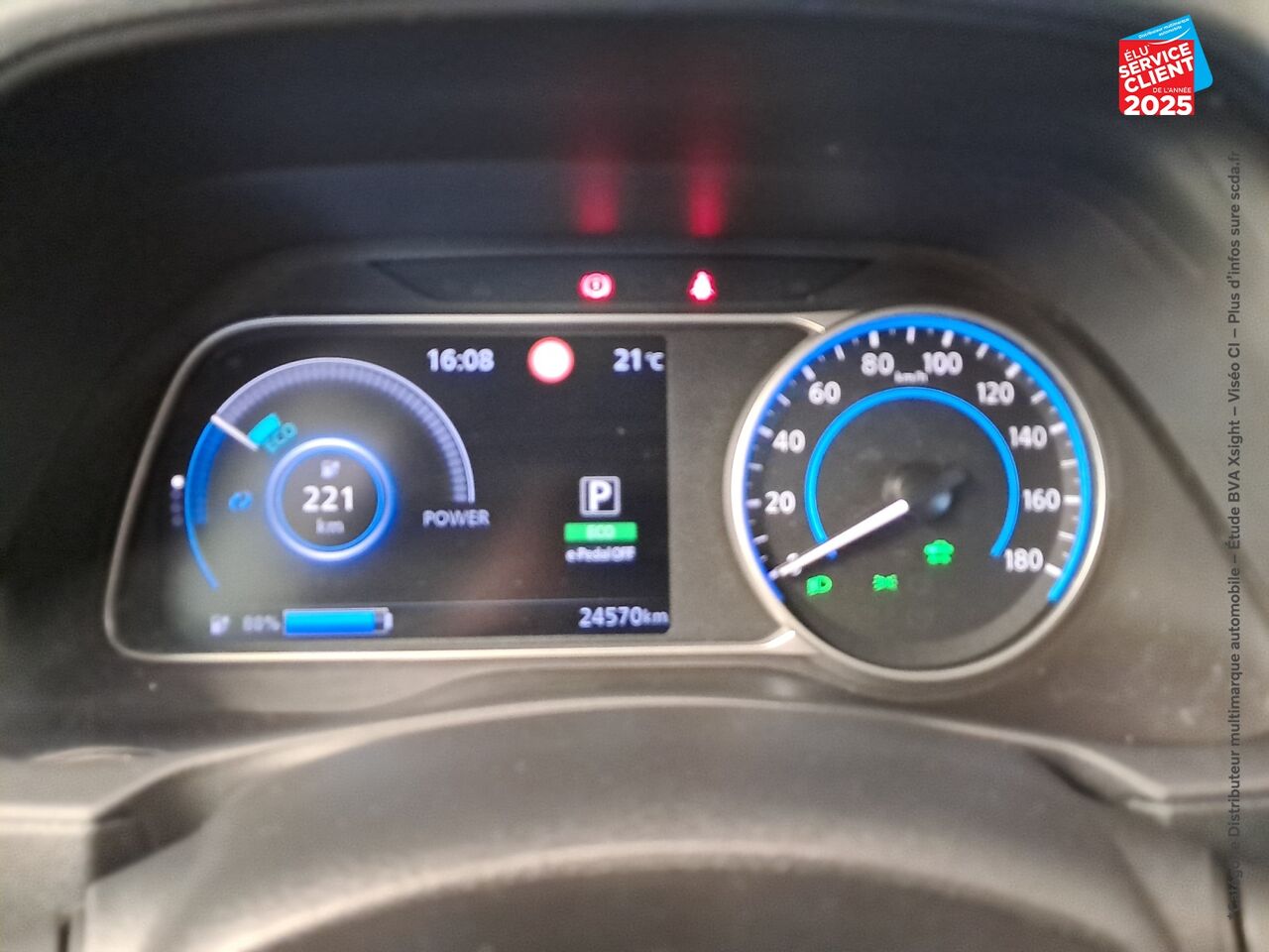 Véhicule d'occasion NISSAN LEAF 150CH 40KWH ACENTA 21.5 CAMERA chez Nissan Belfort