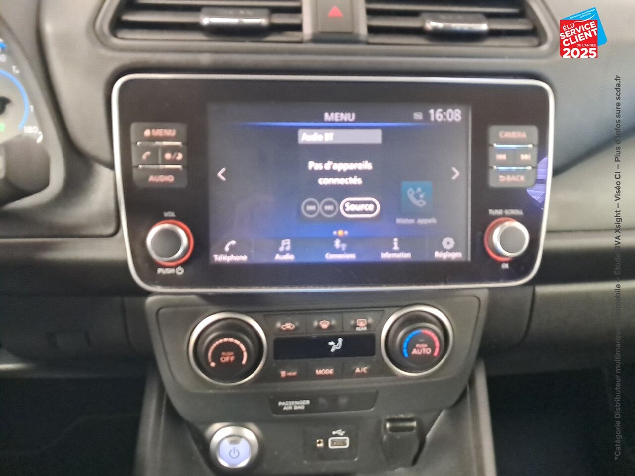 Véhicule d'occasion NISSAN LEAF 150CH 40KWH ACENTA 21.5 CAMERA chez Nissan Belfort