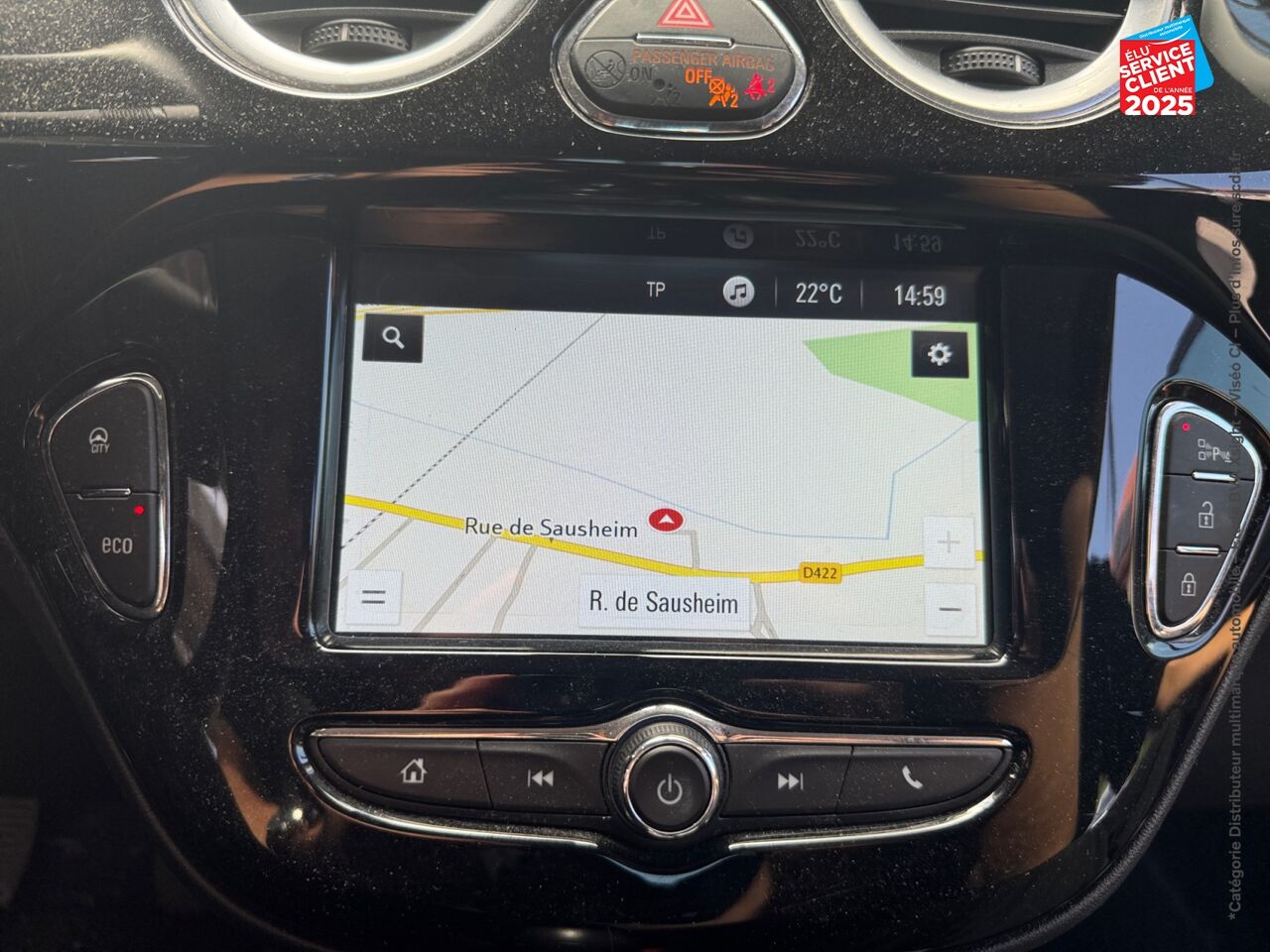 Véhicule d'occasion OPEL ADAM ROCKS 1.4 TWINPORT 87CH START/STOP chez Toyota Sarreguemines
