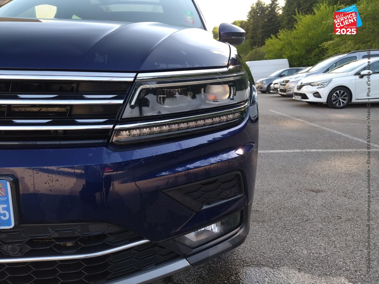 Véhicule d'occasion VOLKSWAGEN TIGUAN 2.0 TDI 190CH CARAT 4MOTION DSG7 EURO6D-T 11CV TOUVRANT chez Le Veodrome