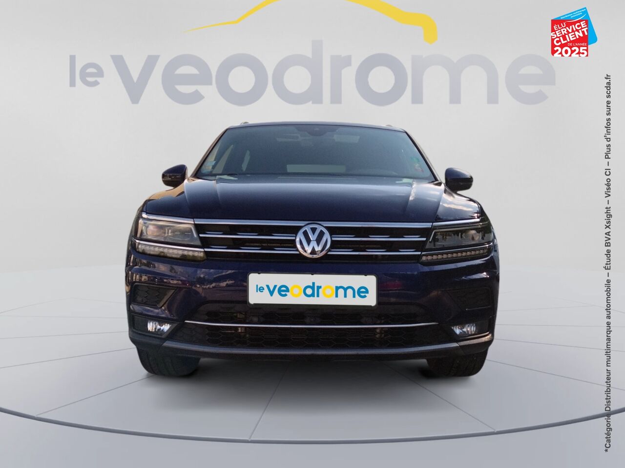 Véhicule d'occasion VOLKSWAGEN TIGUAN 2.0 TDI 190CH CARAT 4MOTION DSG7 EURO6D-T 11CV TOUVRANT chez Le Veodrome