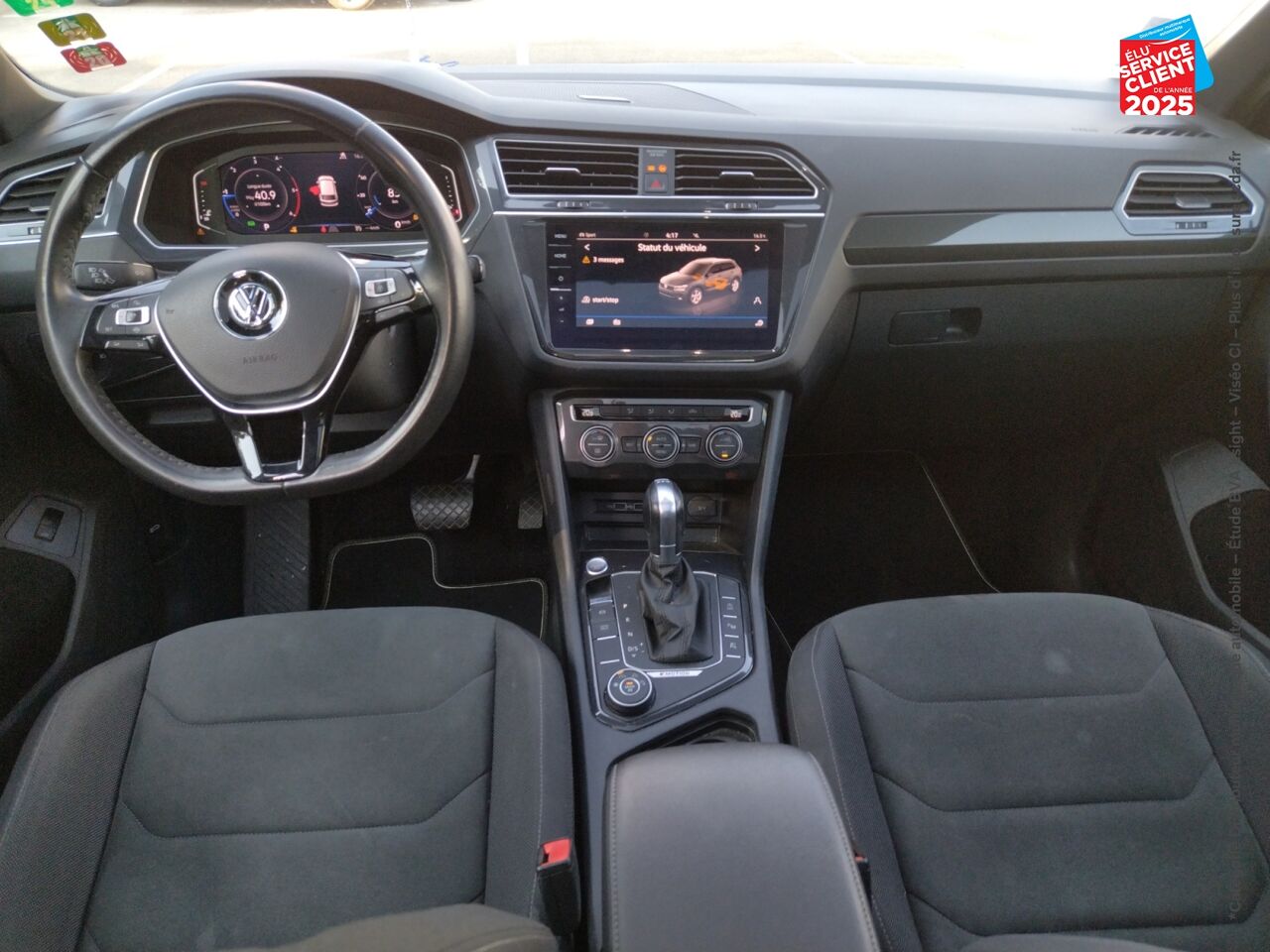 Véhicule d'occasion VOLKSWAGEN TIGUAN 2.0 TDI 190CH CARAT 4MOTION DSG7 EURO6D-T 11CV TOUVRANT chez Le Veodrome