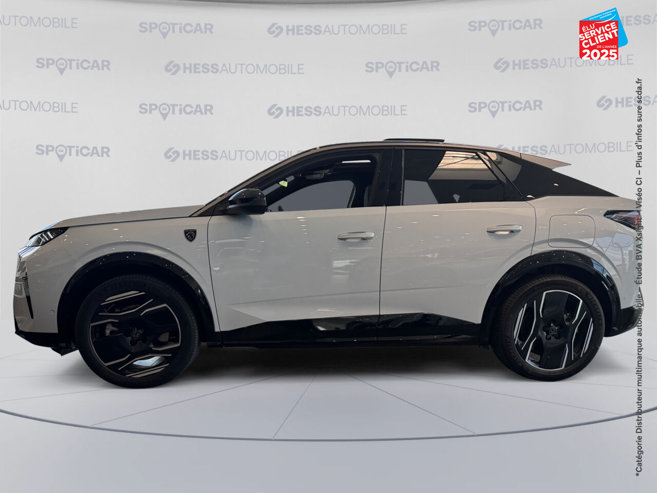 Véhicule d'occasion PEUGEOT 3008 ELECTRIQUE 210CH BATTERIE 73 KWH GT SIEGE CHAUF VOLANT CHAUF CAMERA GPS chez Dacia Montbéliard