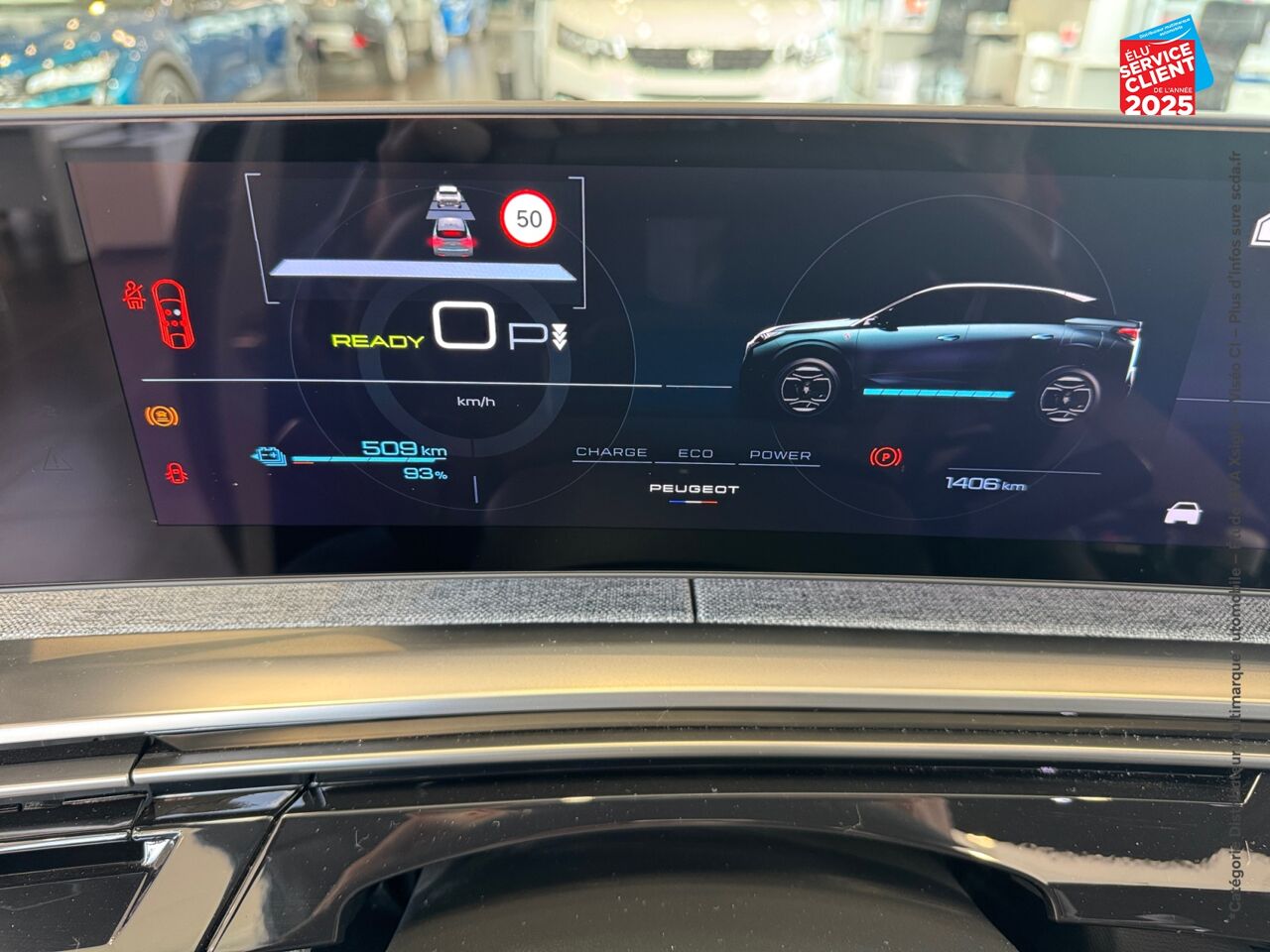 Véhicule d'occasion PEUGEOT 3008 ELECTRIQUE 210CH BATTERIE 73 KWH GT SIEGE CHAUF VOLANT CHAUF CAMERA GPS chez Dacia Montbéliard