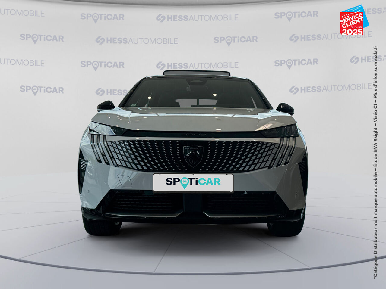 Véhicule d'occasion PEUGEOT 3008 ELECTRIQUE 210CH BATTERIE 73 KWH GT SIEGE CHAUF VOLANT CHAUF CAMERA GPS chez Dacia Montbéliard