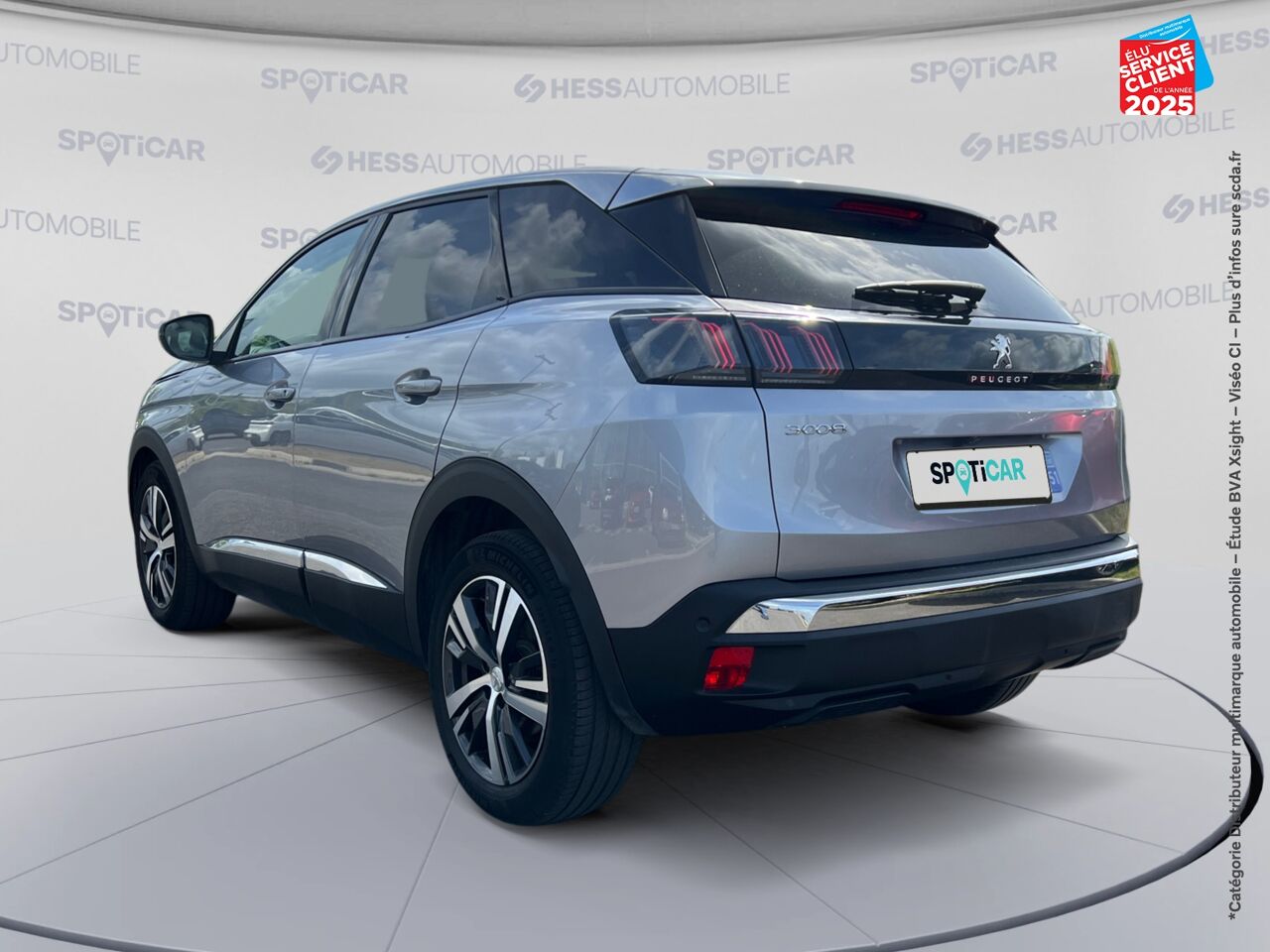 Véhicule d'occasion PEUGEOT 3008 1.2 PURETECH 130CH SS ALLURE PACK EAT8 chez Toyota Thionville
