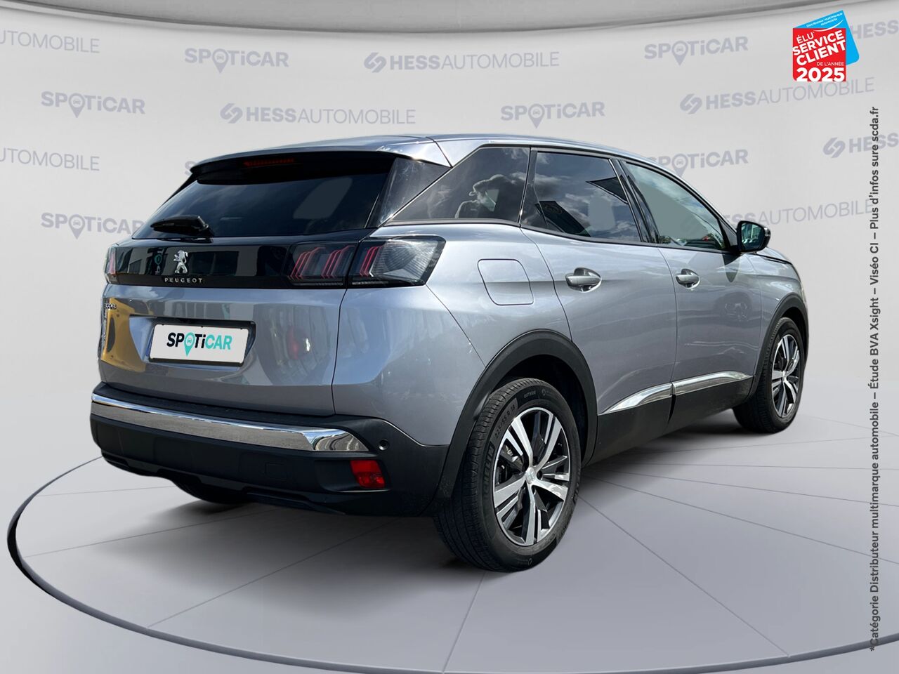 Véhicule d'occasion PEUGEOT 3008 1.2 PURETECH 130CH SS ALLURE PACK EAT8 chez Toyota Thionville