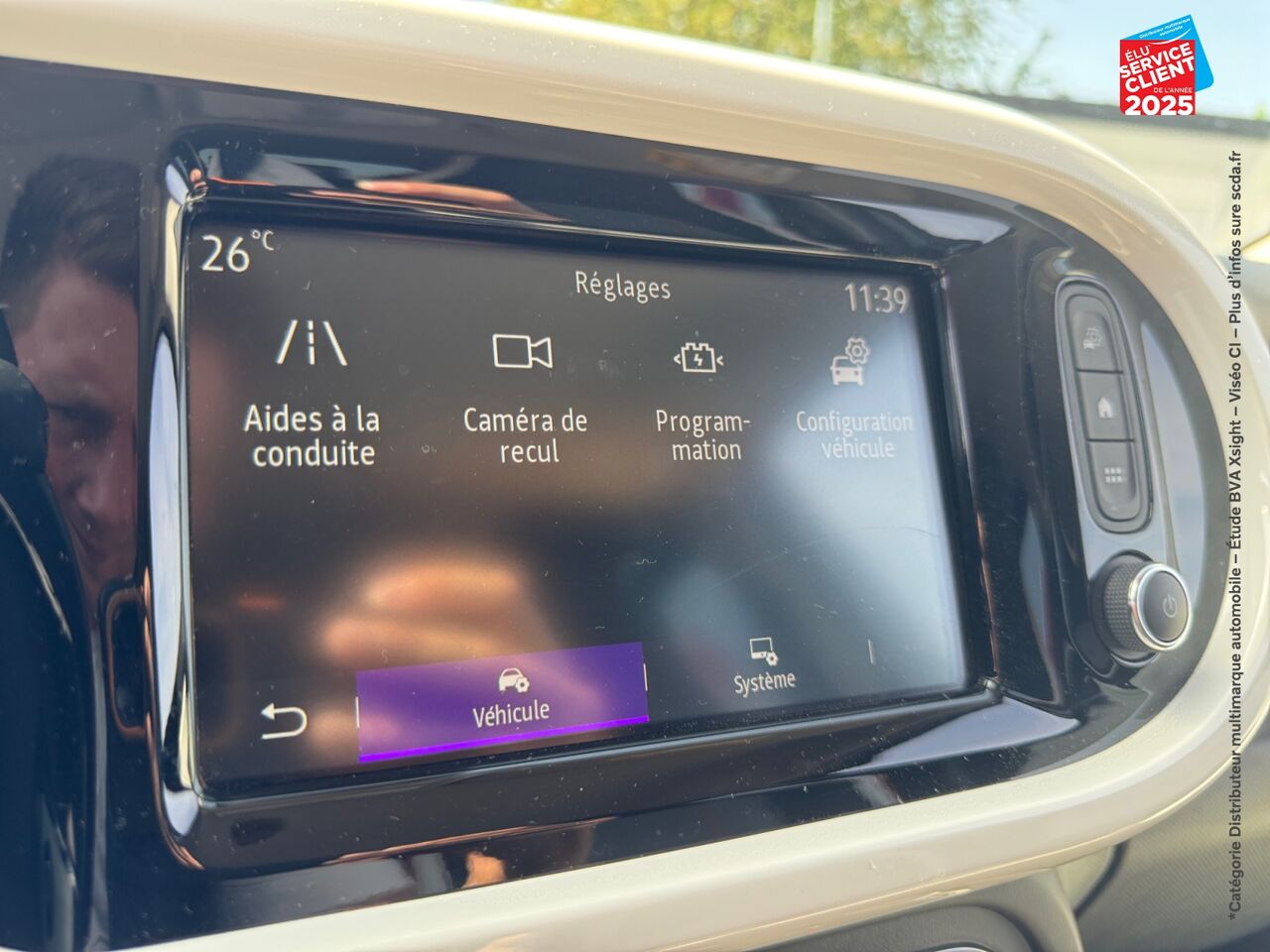 Véhicule d'occasion RENAULT TWINGO E-TECH ELECTRIC TECHNO R80 ACHAT INTEGRAL chez Renault Sélestat