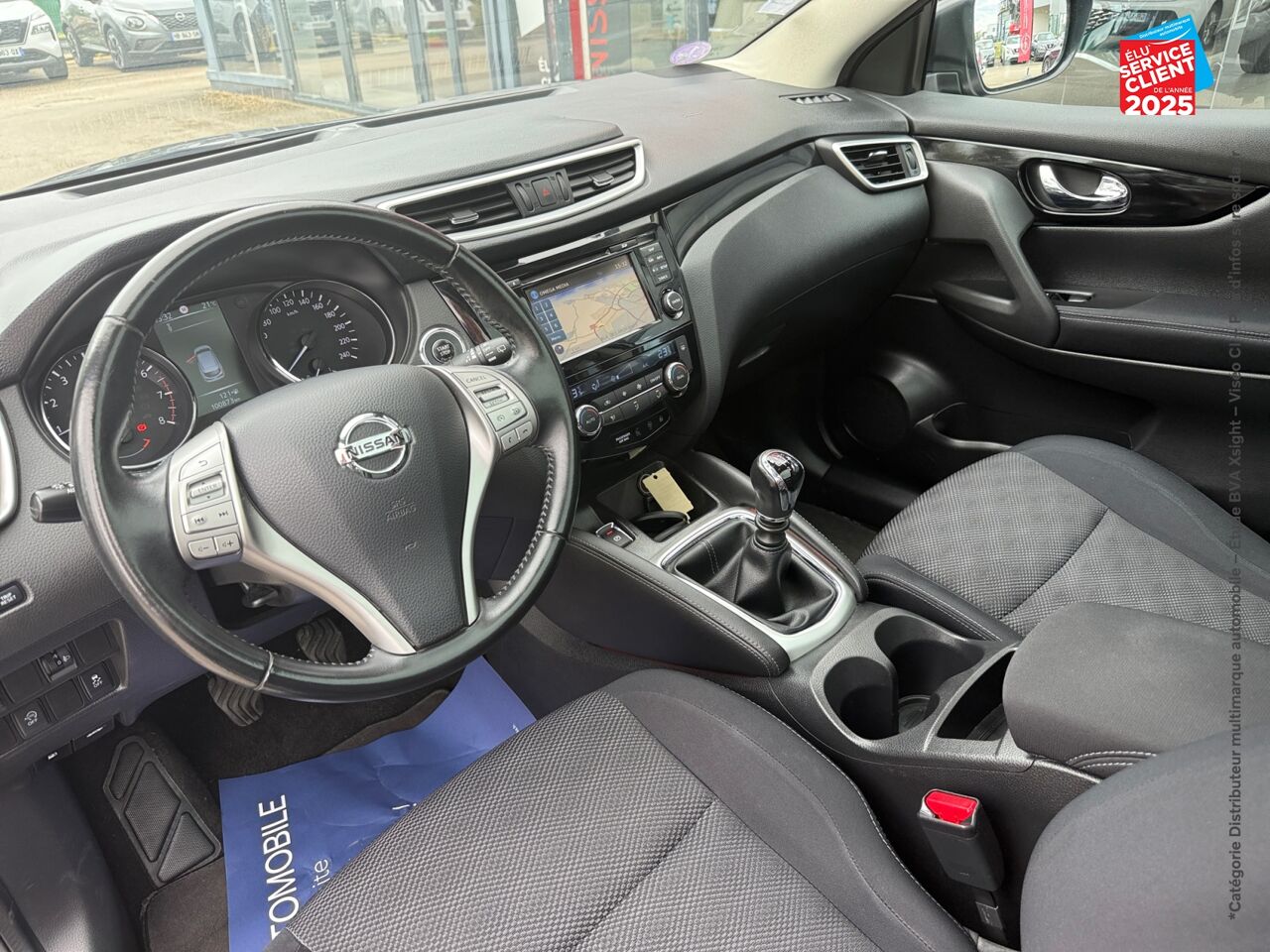 Véhicule d'occasion NISSAN QASHQAI 1.2 DIG-T 115CH N-CONNECTA TPANO GPS CAMERA chez Nissan Qashqai occasion