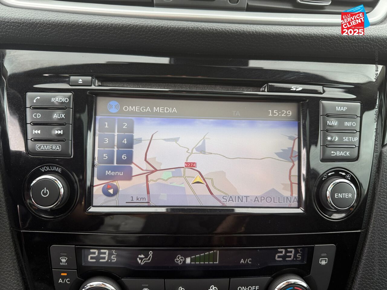 Véhicule d'occasion NISSAN QASHQAI 1.2 DIG-T 115CH N-CONNECTA TPANO GPS CAMERA chez Nissan Qashqai occasion