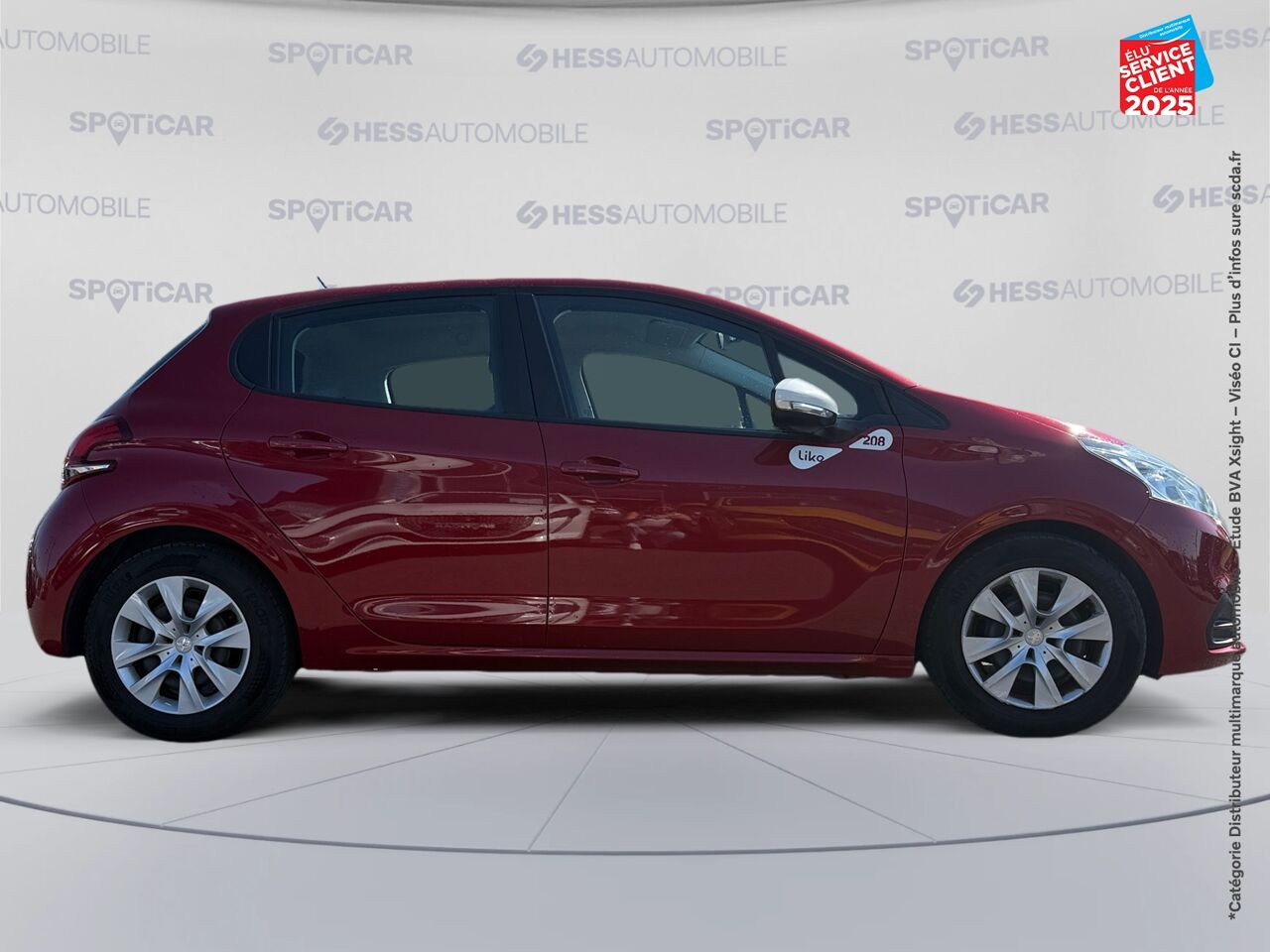 Véhicule d'occasion PEUGEOT 208 1.2 PURETECH 68CH LIKE 5P chez Toyota Sarreguemines