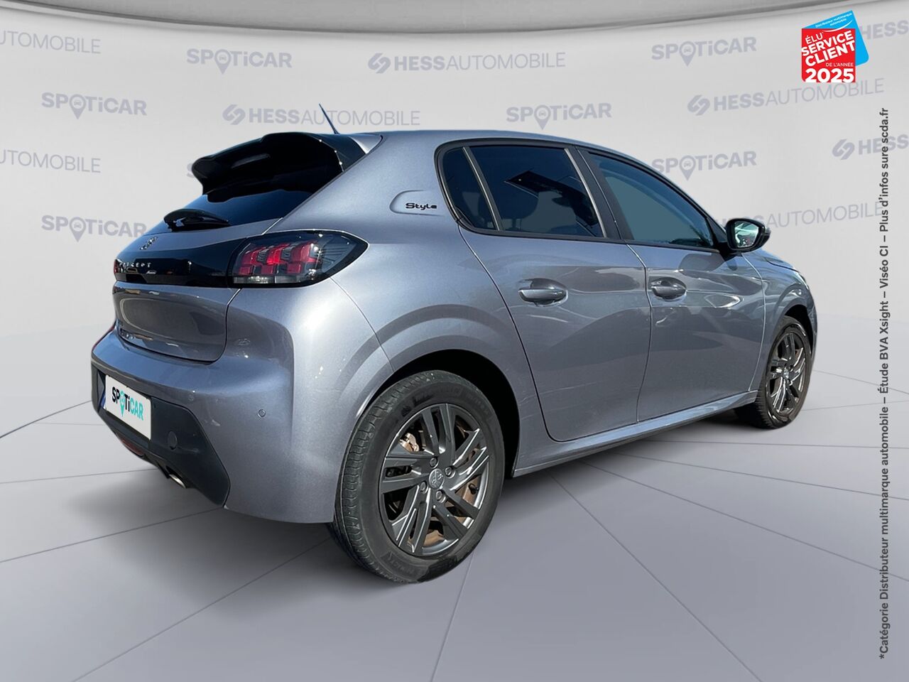 Véhicule d'occasion PEUGEOT 208 1.2 PURETECH 100CH SS STYLE EAT8 chez Toyota Bar le Duc