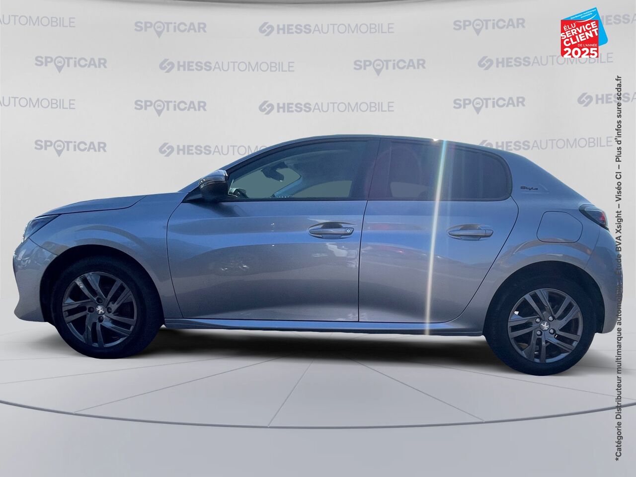 Véhicule d'occasion PEUGEOT 208 1.2 PURETECH 100CH SS STYLE EAT8 chez Toyota Bar le Duc