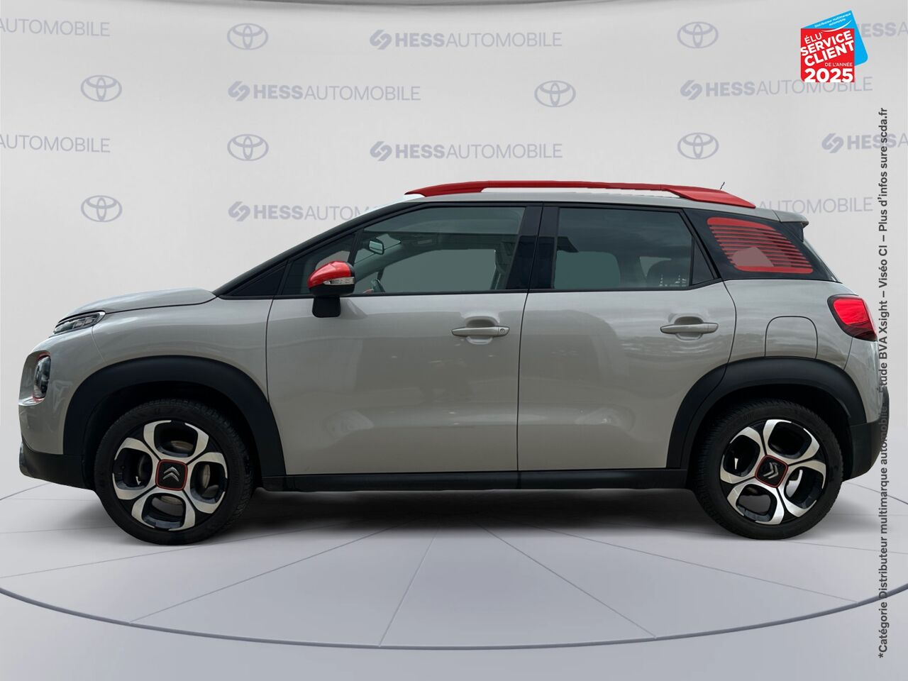 Véhicule d'occasion CITROEN C3 AIRCROSS PURETECH 110CH S/S SHINE BUSINESS EAT6 E6.D-TEMP 114G GPS CAMERA chez Fiat Mulhouse