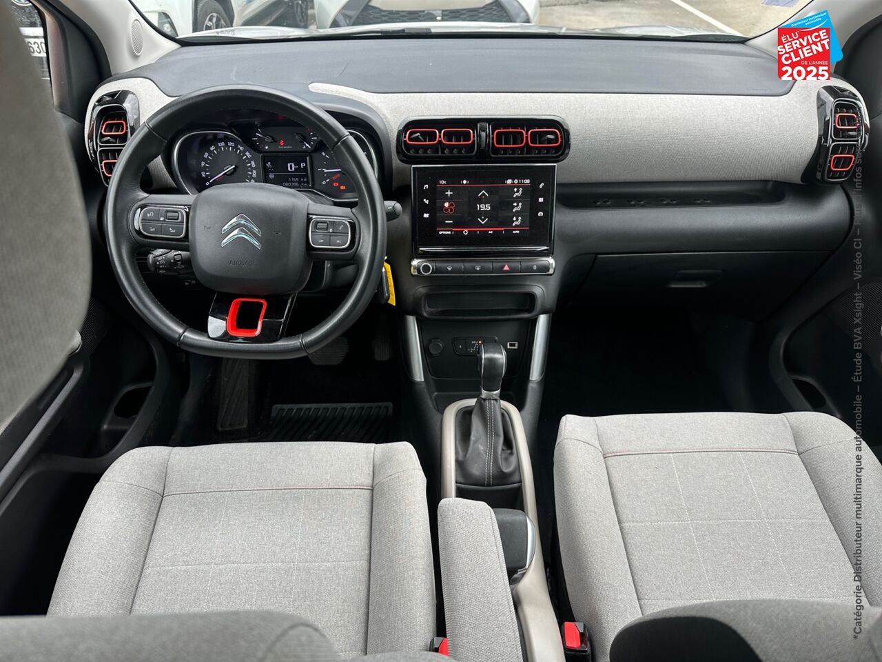 Véhicule d'occasion CITROEN C3 AIRCROSS PURETECH 110CH S/S SHINE BUSINESS EAT6 E6.D-TEMP 114G GPS CAMERA chez Fiat Mulhouse