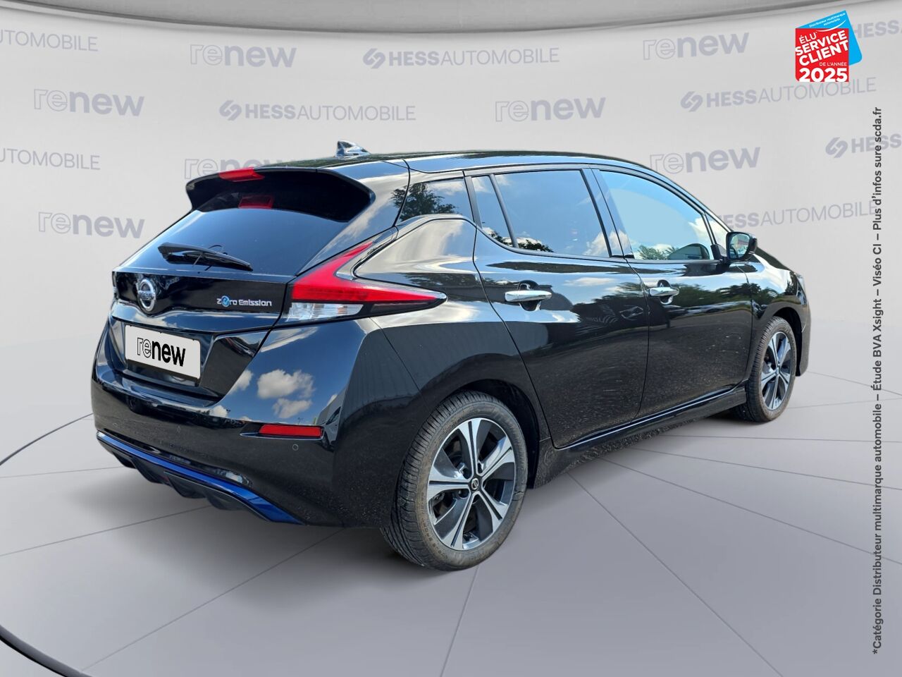 Véhicule d'occasion NISSAN LEAF 150CH 40KWH TEKNA 21.5 SIEGES CHAUF GPS CAMERA chez Nissan Montbéliard