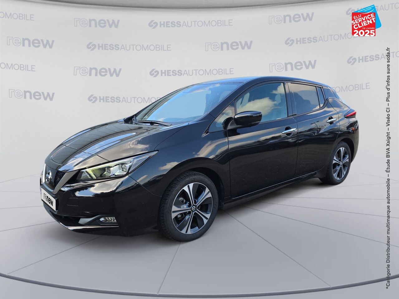 Véhicule d'occasion NISSAN LEAF 150CH 40KWH TEKNA 21.5 SIEGES CHAUF GPS CAMERA chez Nissan Montbéliard