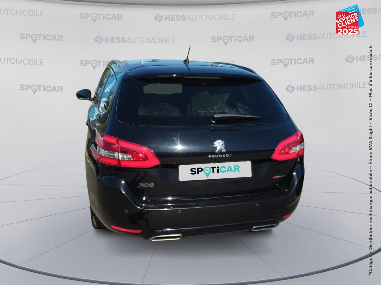 Véhicule d'occasion PEUGEOT 308 SW 1.2 PURETECH 130CH S/S GT LINE EAT6 TPANO chez Renault Saint-Louis