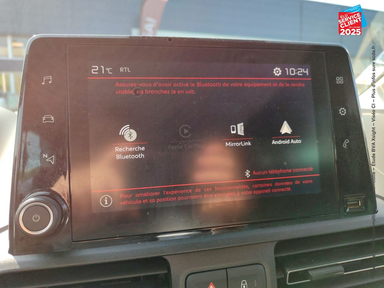 Véhicule d'occasion CITROEN BERLINGO M PURETECH 110CH SS FEEL chez Toyota Saint Dizier